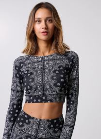 Tee-shirts manches longues Yoga Long Sleeve Top femme marron