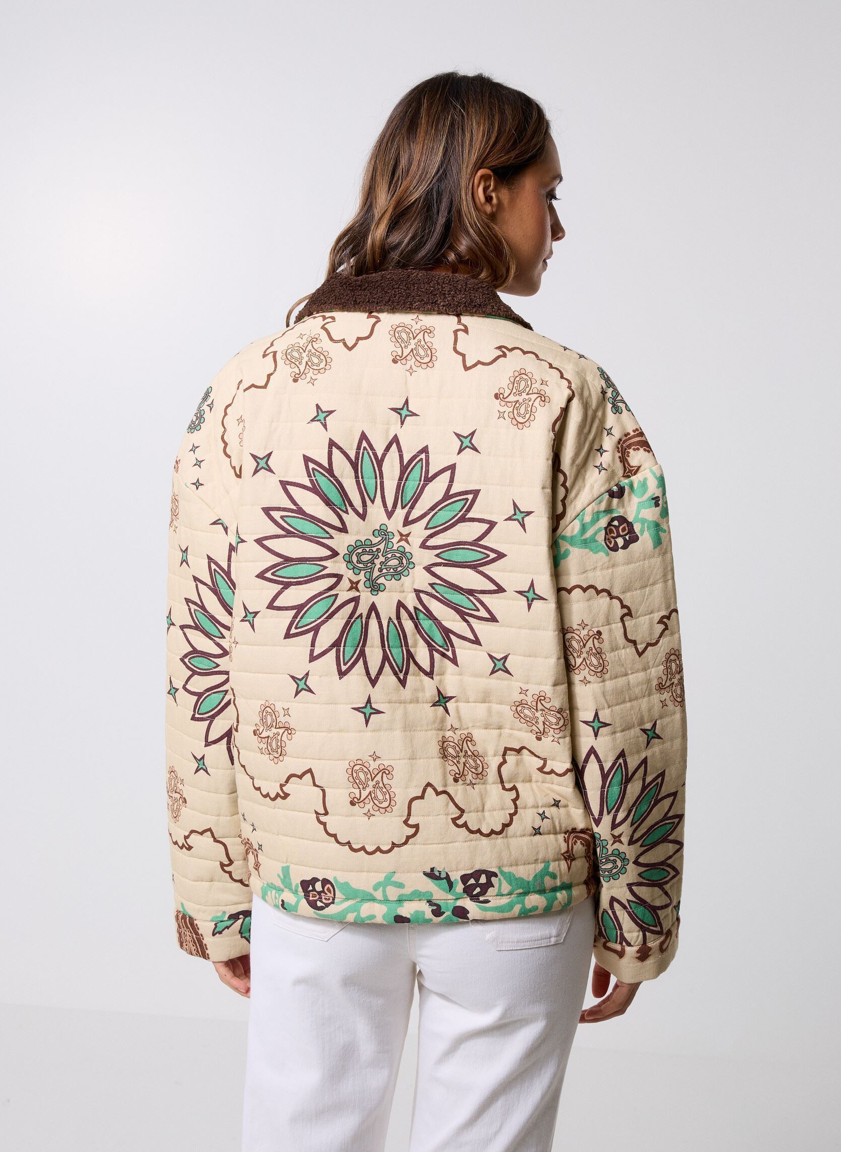 Bomberjacks Boho Jacket dames beige Arizona Love Bomberjacks Boho Jacket dames beige Vanilla