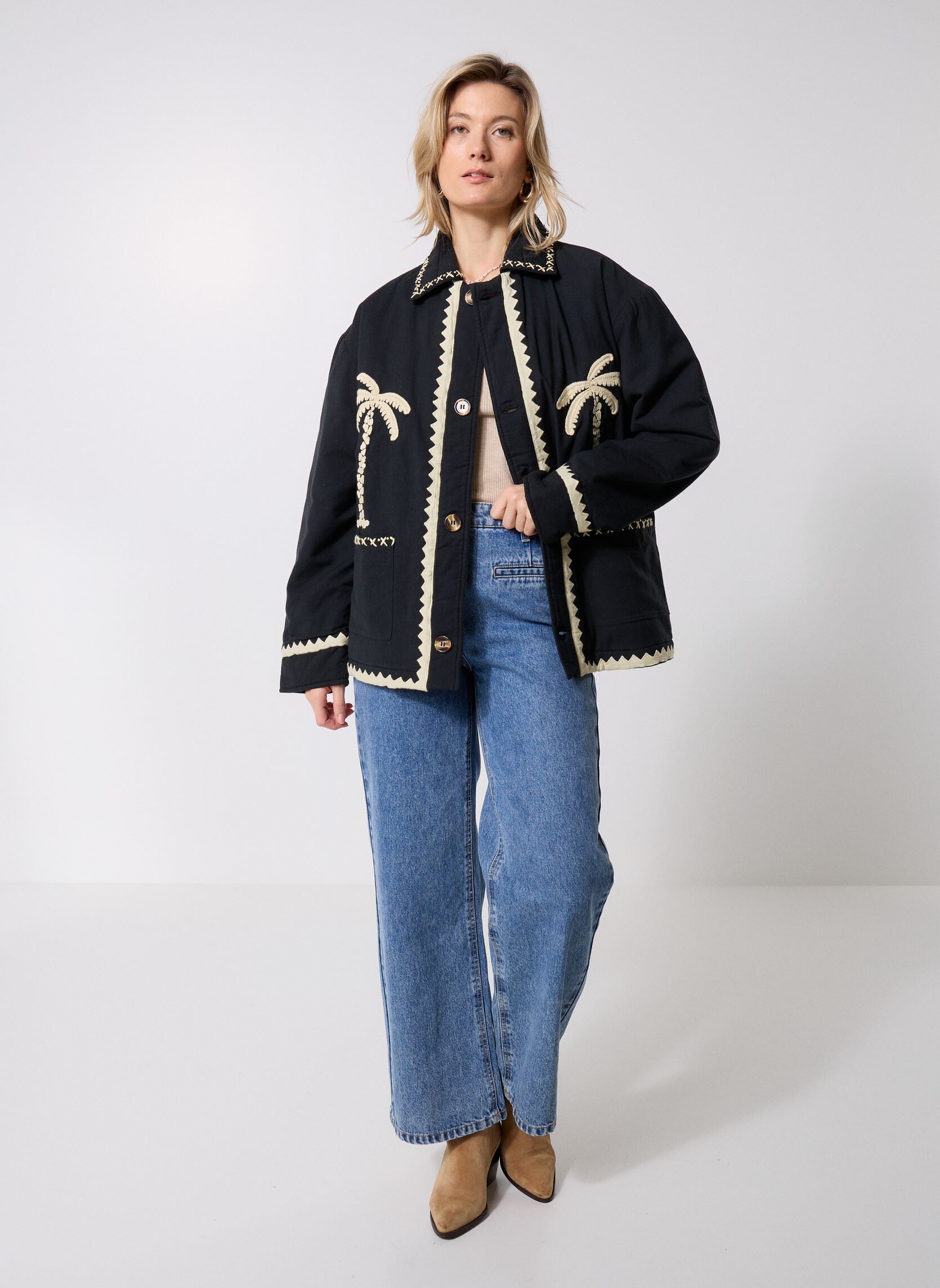 Blousons Coco Jacket femme noir Arizona Love Blousons Coco Jacket femme noir Black