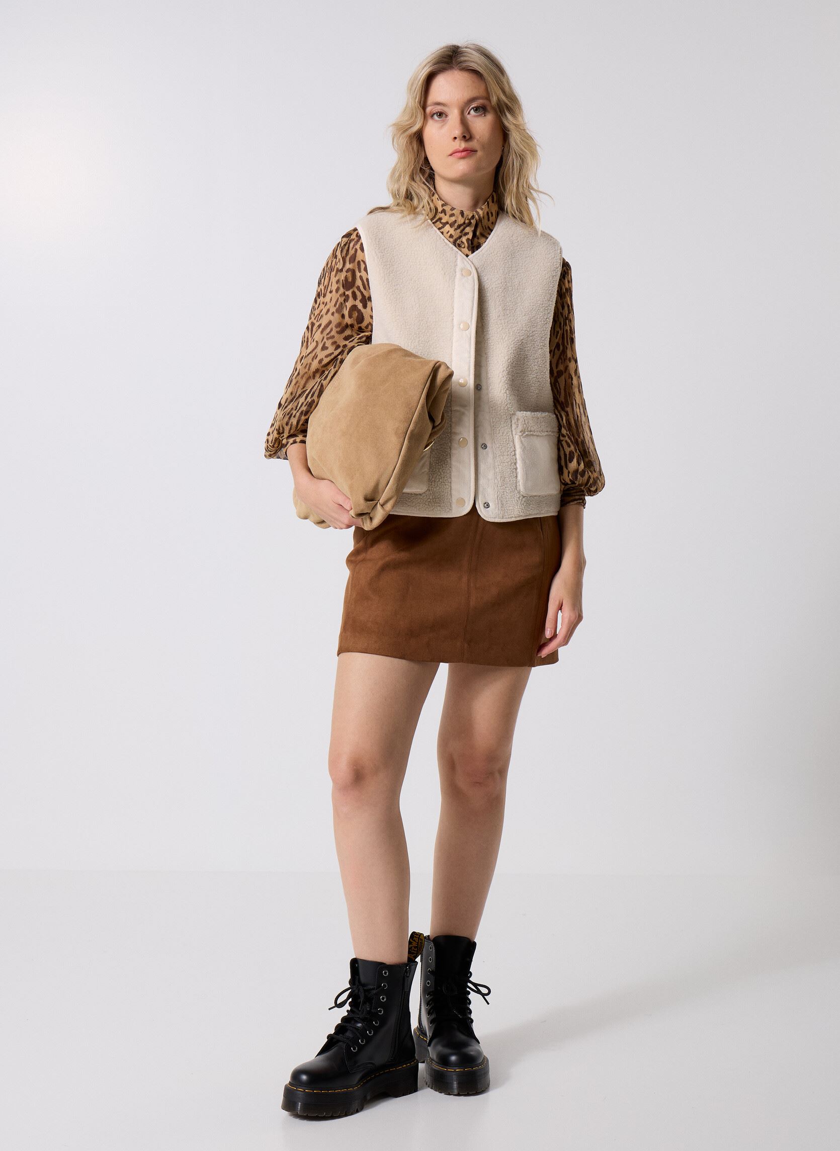 Blouses met lange mouwen Lux dames bruin Suncoo Blouses met lange mouwen Lux dames bruin Beige