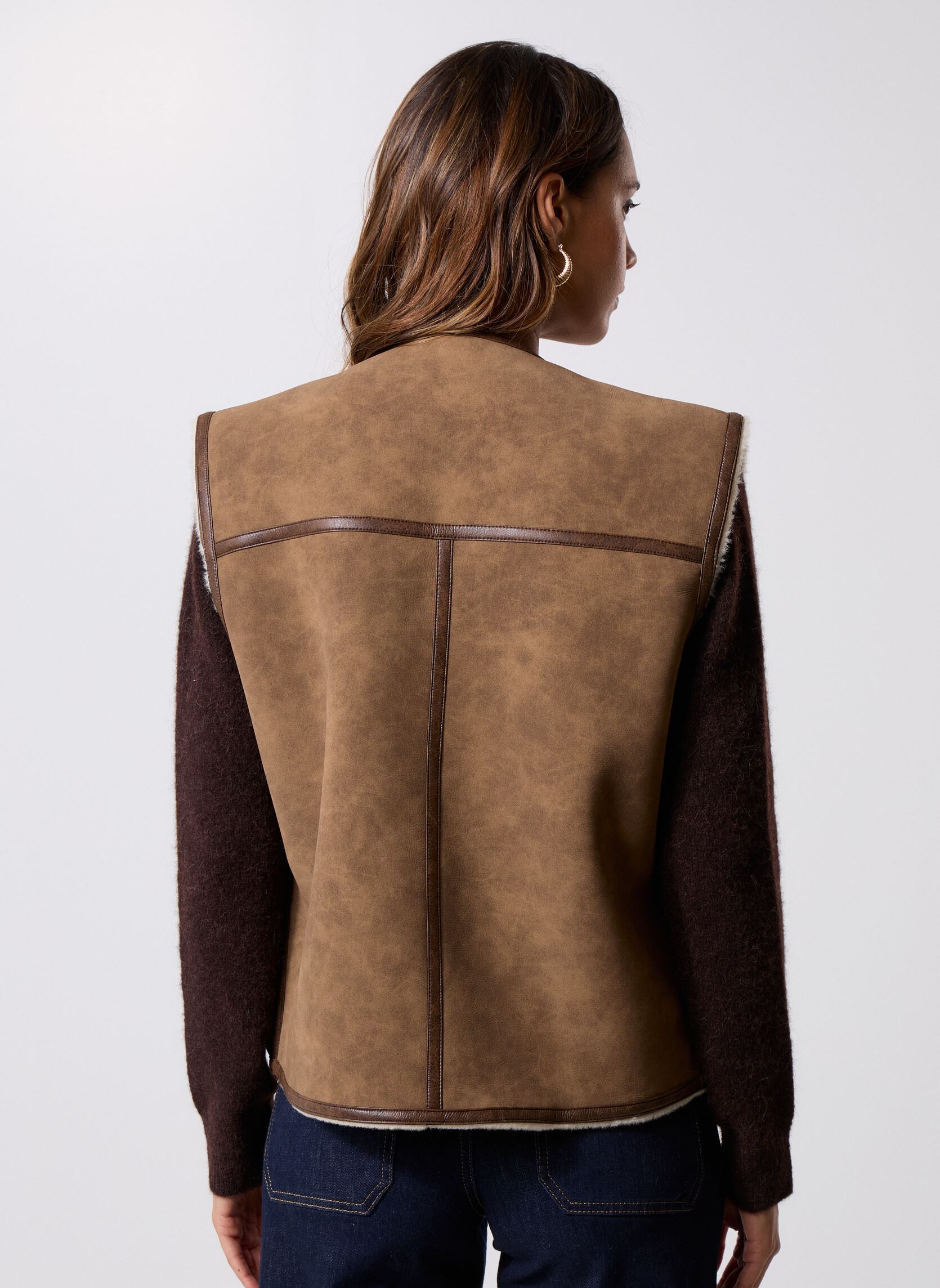 Bodywarmer Dan dames bruin Suncoo Bodywarmer Dan dames bruin Taupe