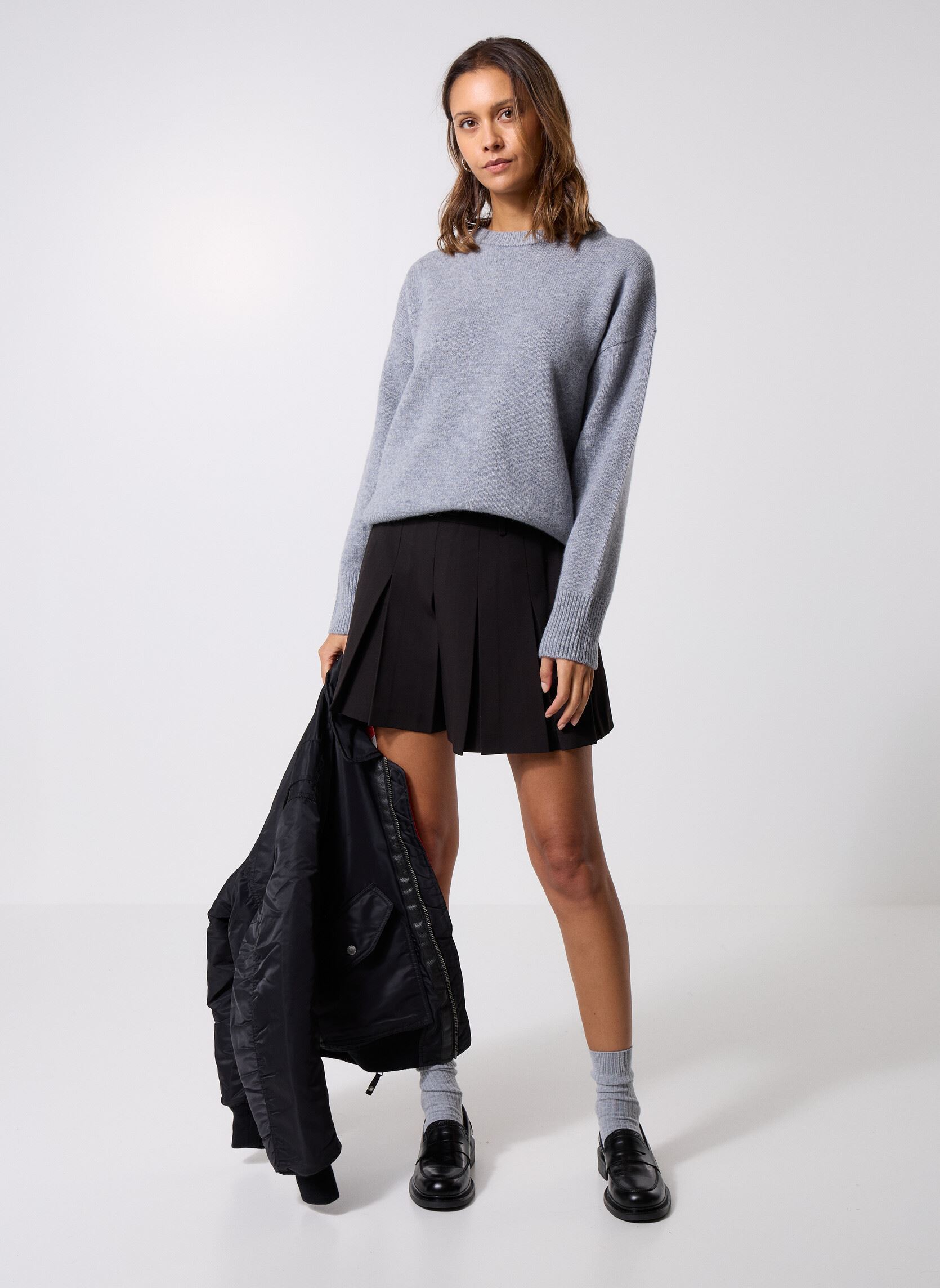 Pulls Persan femme gris Suncoo Pulls Persan femme gris Gris Chine