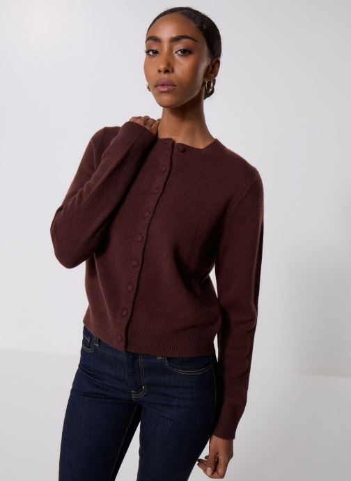 Suncoo Gilets Geski femme marron