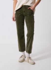 Pantaloni dritti 27597 W Lourdes Pantalon donna verde