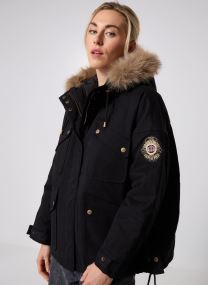 Winterjas 31576 Petra Parka dames zwart
