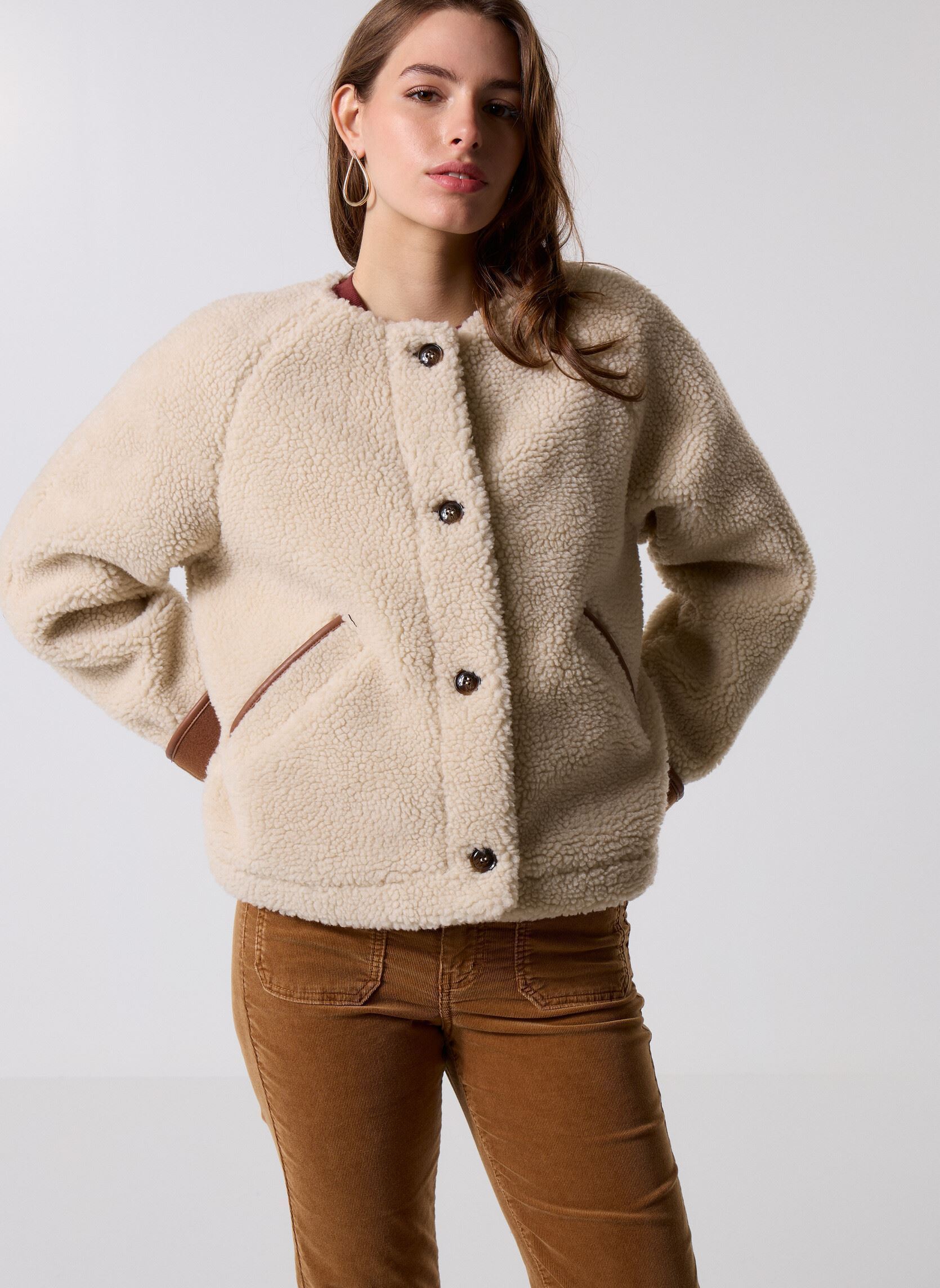 Manteaux 33833 Mattea Manteau femme beige Five Jeans Manteaux 33833 Mattea Manteau femme beige GREIGE
