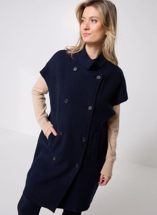 Five Jeans Manteaux 37624 Mila Manteau femme bleu