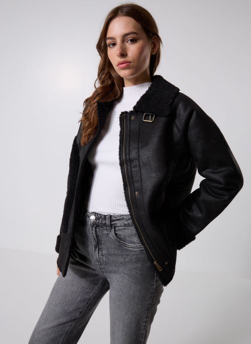 Five Jeans Blousons 48627 Venise Veste femme noir