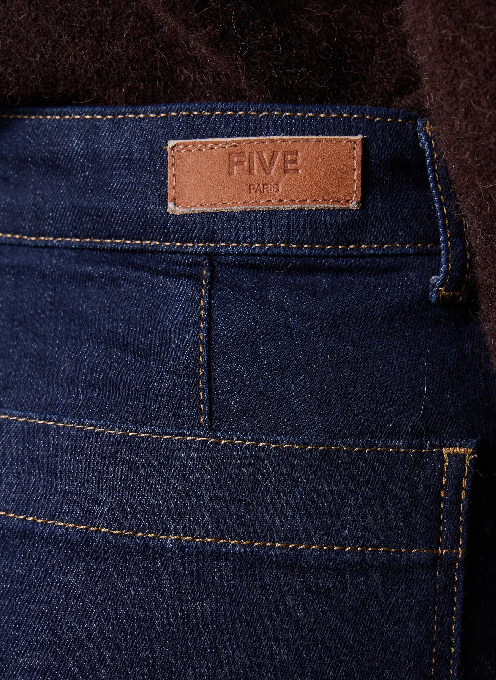 Wijde jeans / Flared Jeans 53558 Lucia Jeans dames blauw Five Jeans Wijde jeans / Flared Jeans 53558 Lucia Jeans dames blauw DARK BLUE