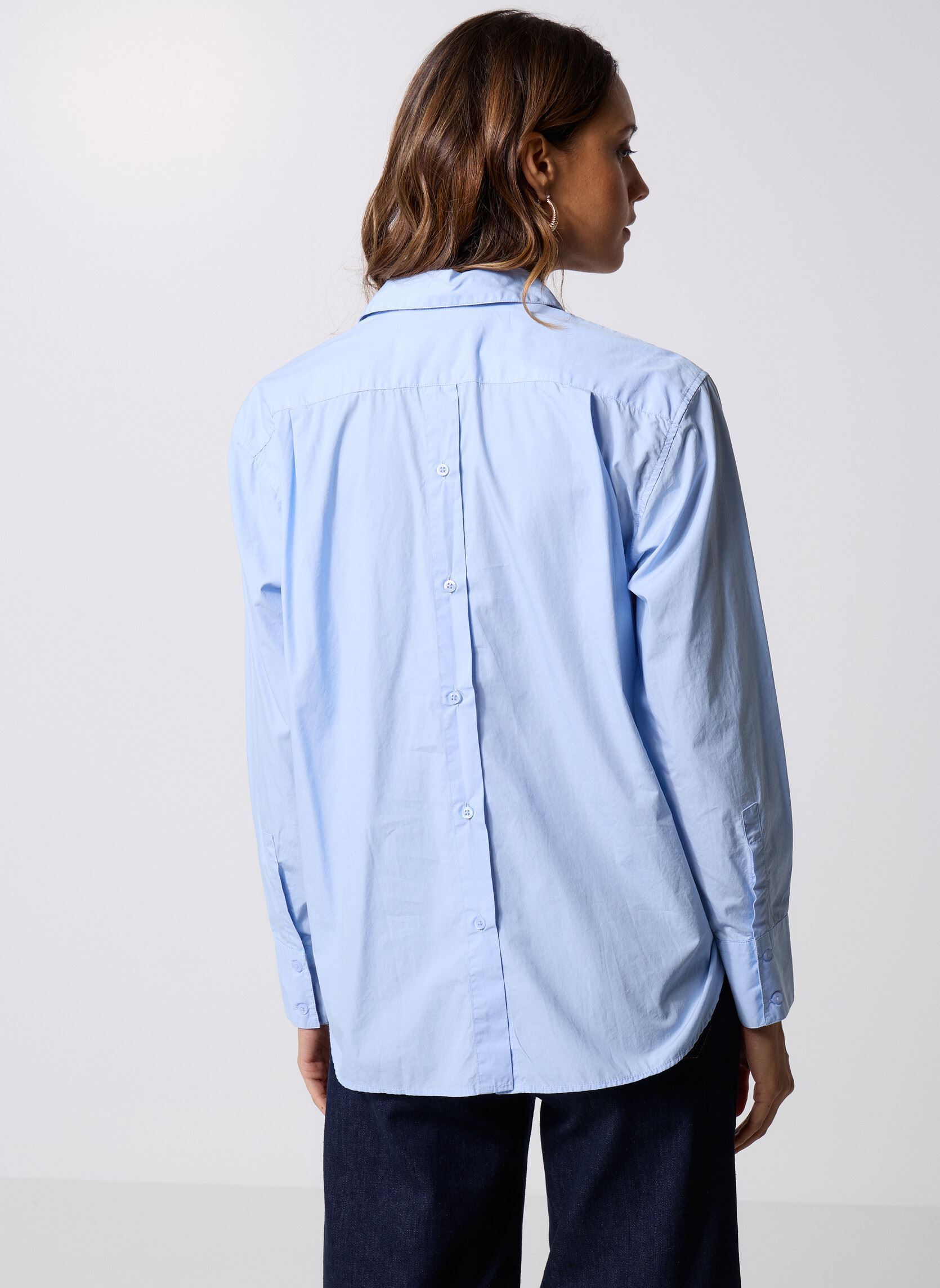 Langarm-Hemden 70522 Cyrus Chemise damen blau Five Jeans Langarm-Hemden 70522 Cyrus Chemise damen blau BLUE