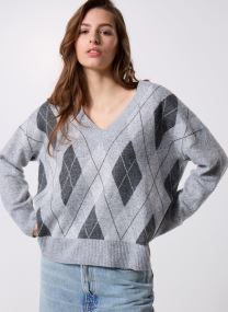 Pulls Pw2509 Pull femme gris