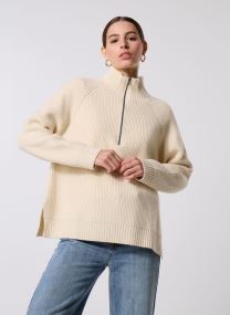 Pulls Pw2540 Pull femme blanc