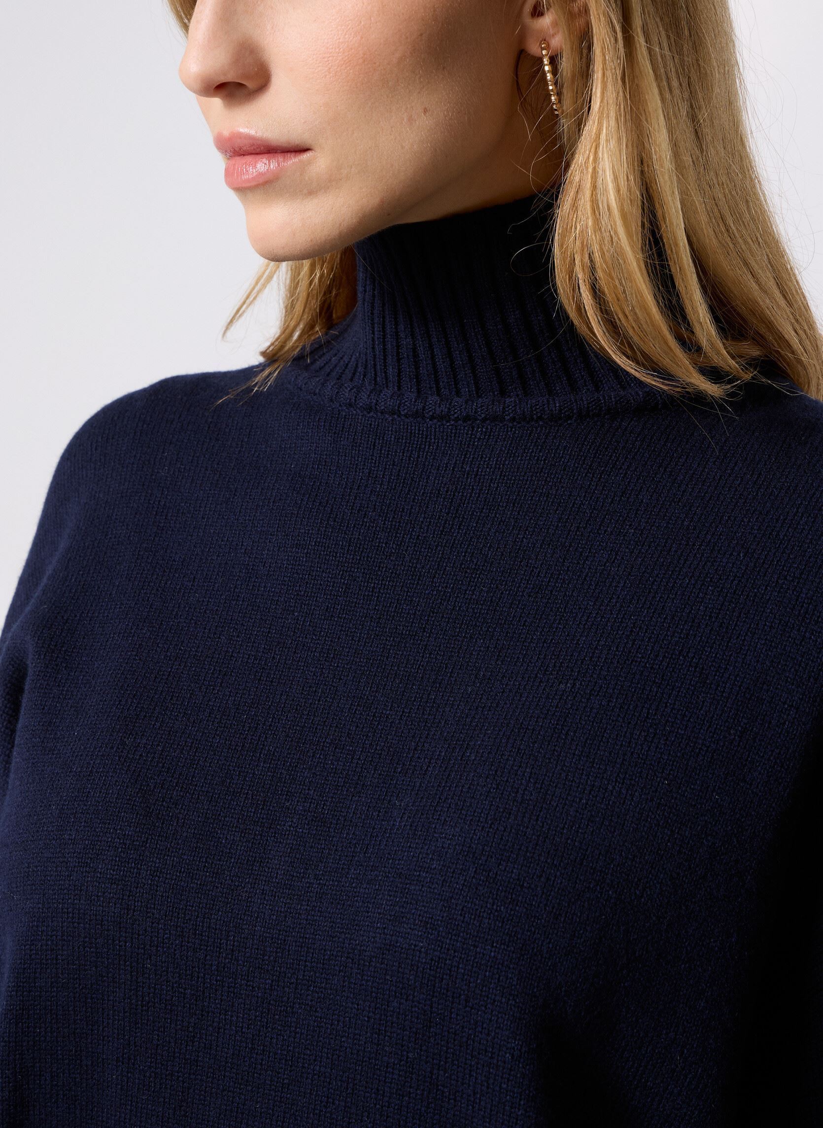 Truien Pw2554 Pull dames blauw Five Jeans Truien Pw2554 Pull dames blauw NAVY