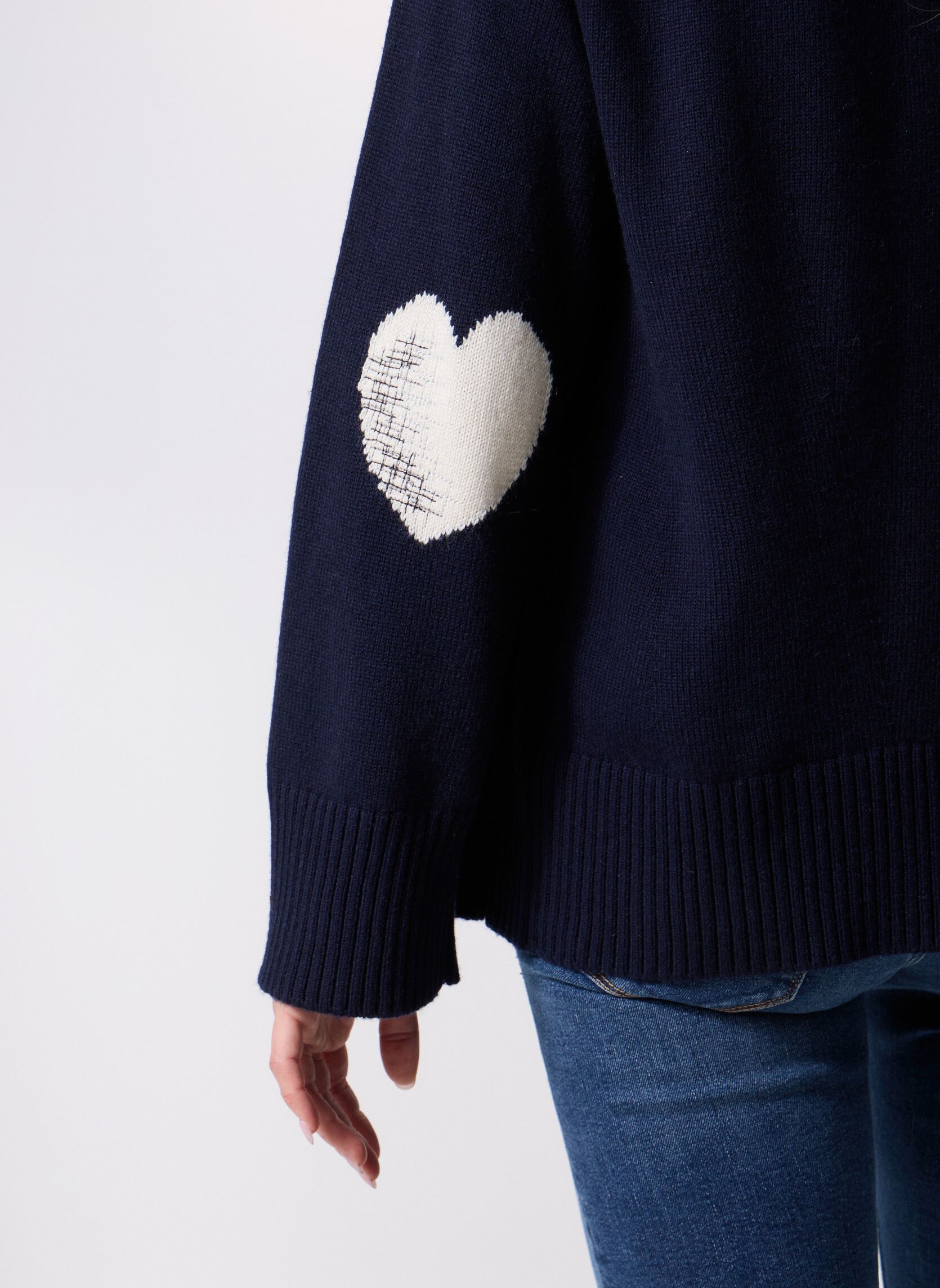 Truien Pw2554 Pull dames blauw Five Jeans Truien Pw2554 Pull dames blauw NAVY
