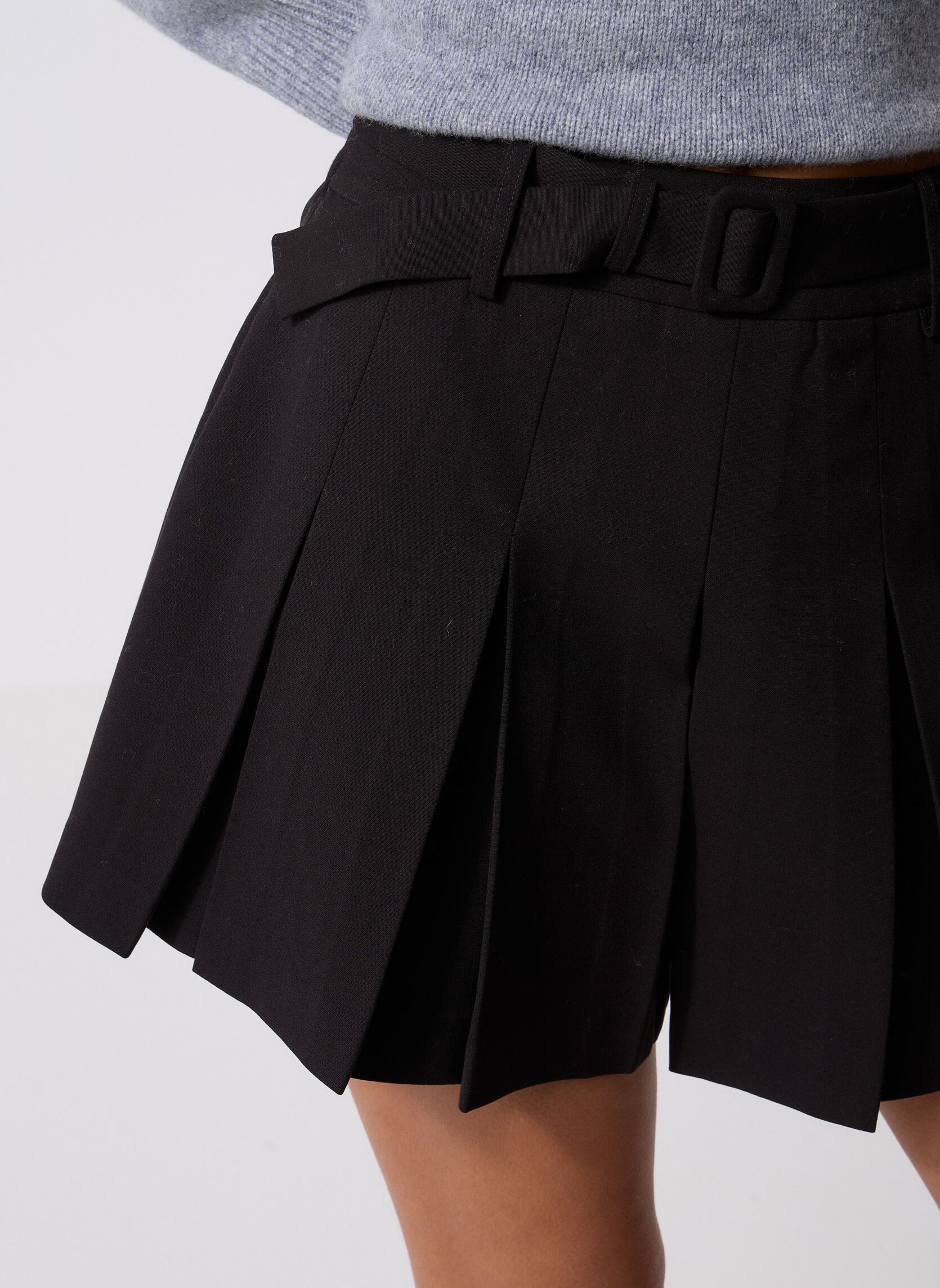 Jupes culottes Bento femme noir Suncoo Jupes culottes Bento femme noir Noir