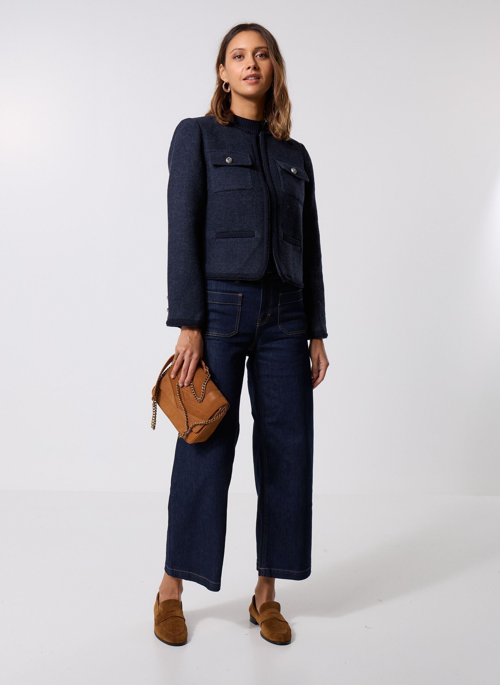 Jacken Denzel damen blau Suncoo Jacken Denzel damen blau BLEU NUIT