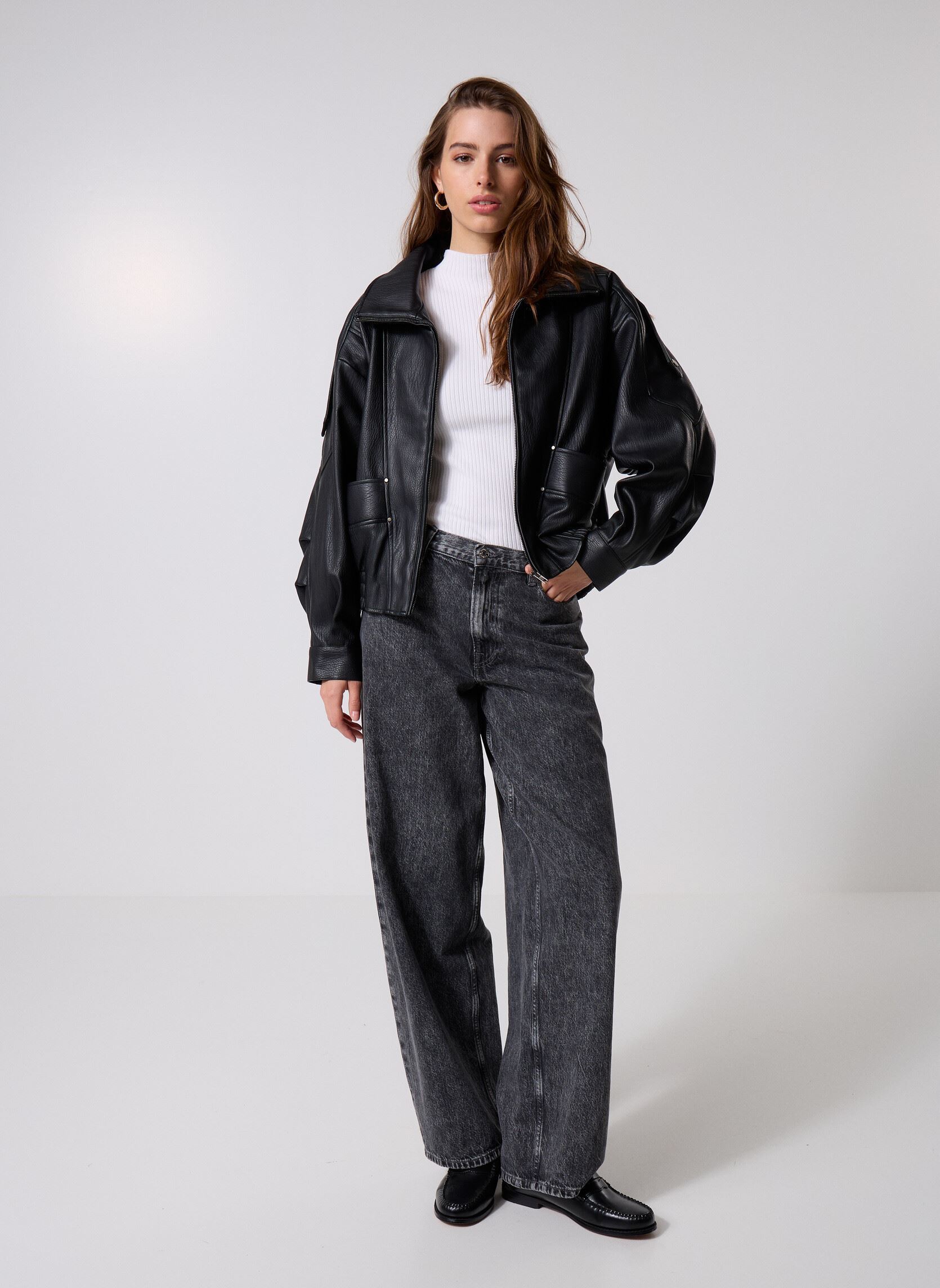 Bomberjacks Early dames zwart Suncoo Bomberjacks Early dames zwart Noir