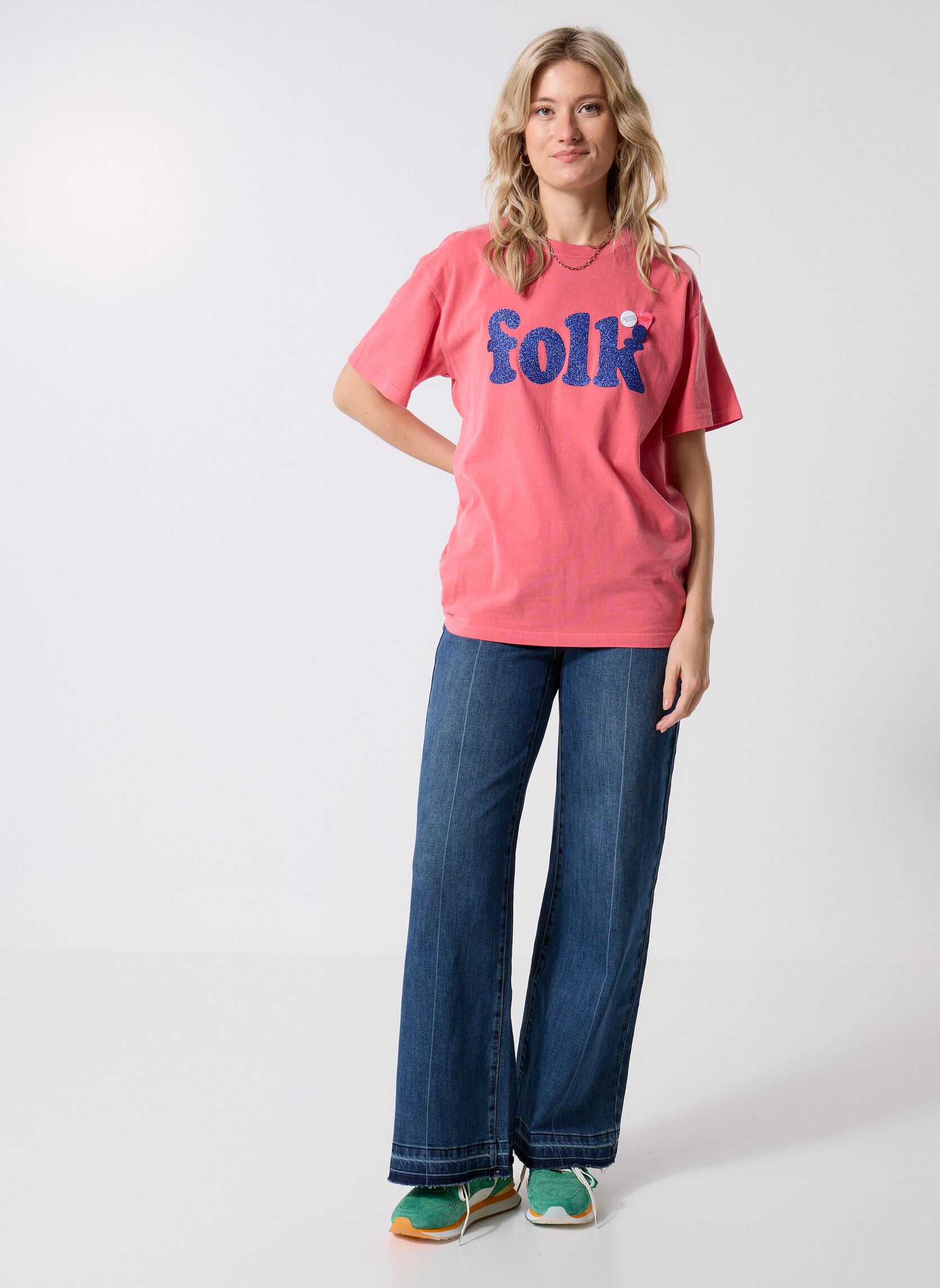 Rechte jeans / Straight Leg Jeans Robb dames blauw Suncoo Rechte jeans / Straight Leg Jeans Robb dames blauw Bleu Jeans