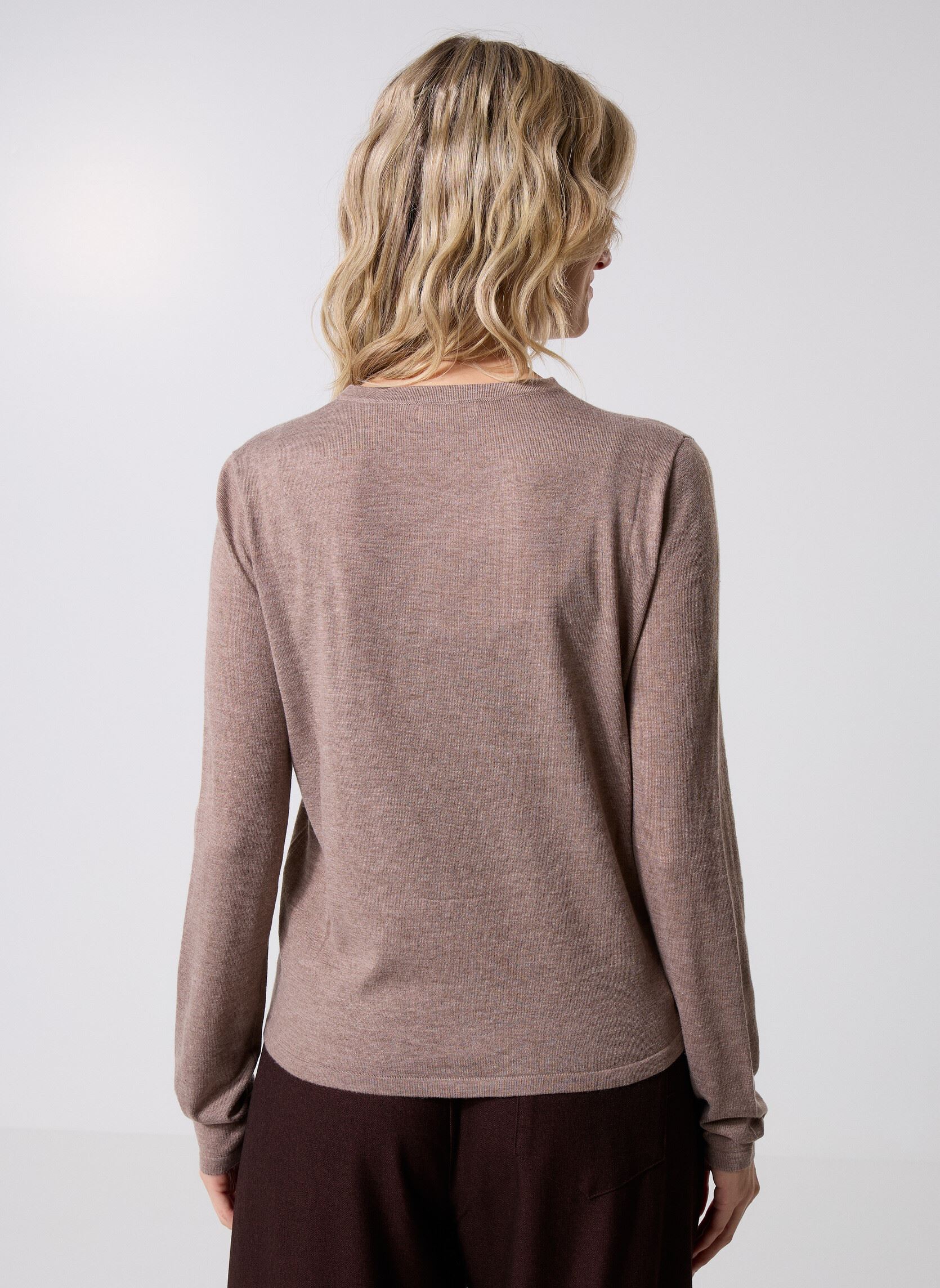 Langarm-T-Shirts Prava damen braun Suncoo Langarm-T-Shirts Prava damen braun Taupe