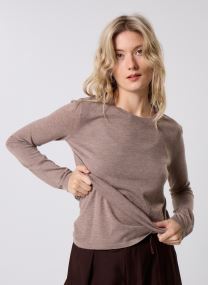 Langarm-T-Shirts Prava damen braun Suncoo Langarm-T-Shirts Prava damen braun Taupe