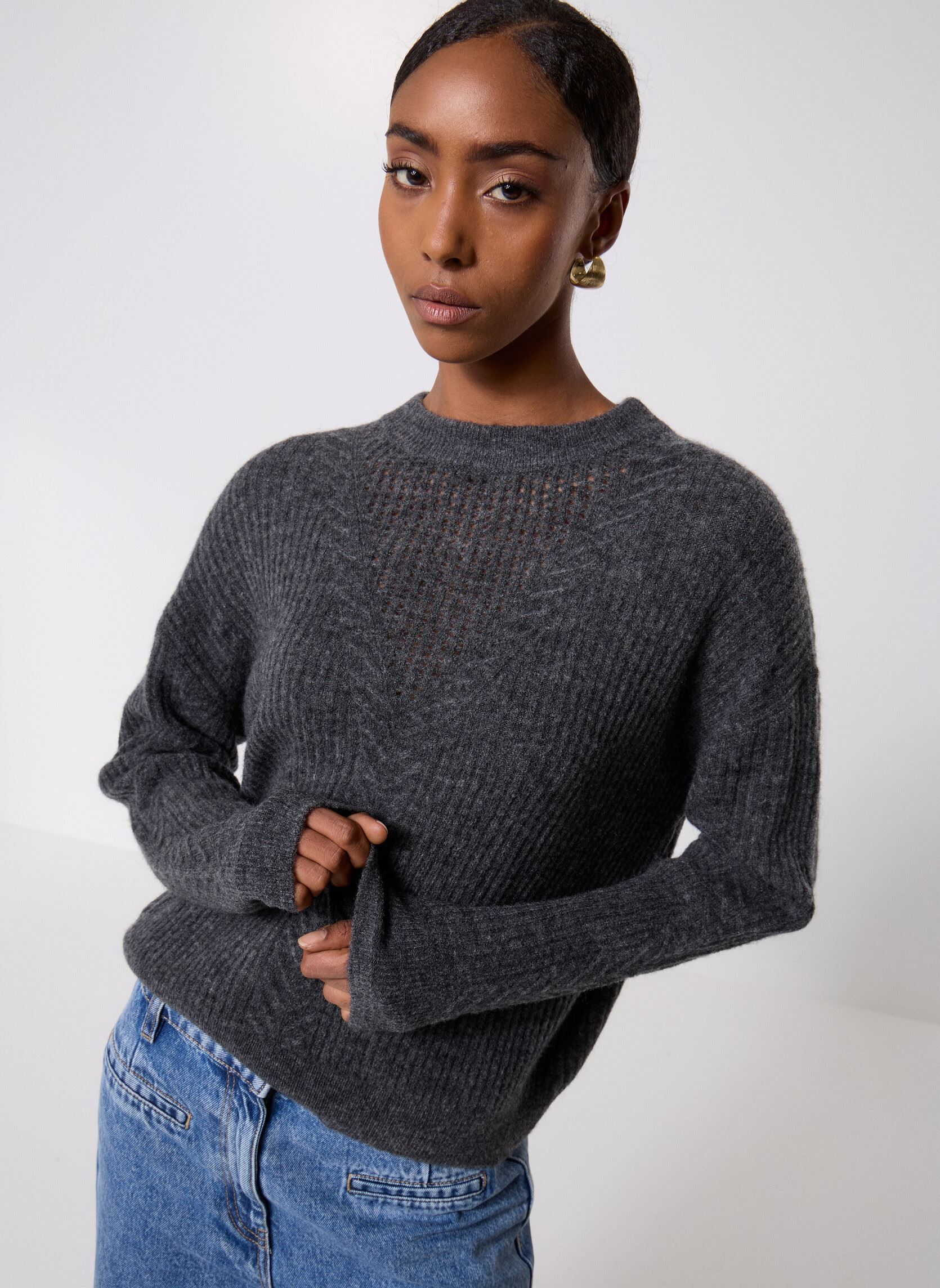 Pulls Padamas femme gris Suncoo Pulls Padamas femme gris Carbone
