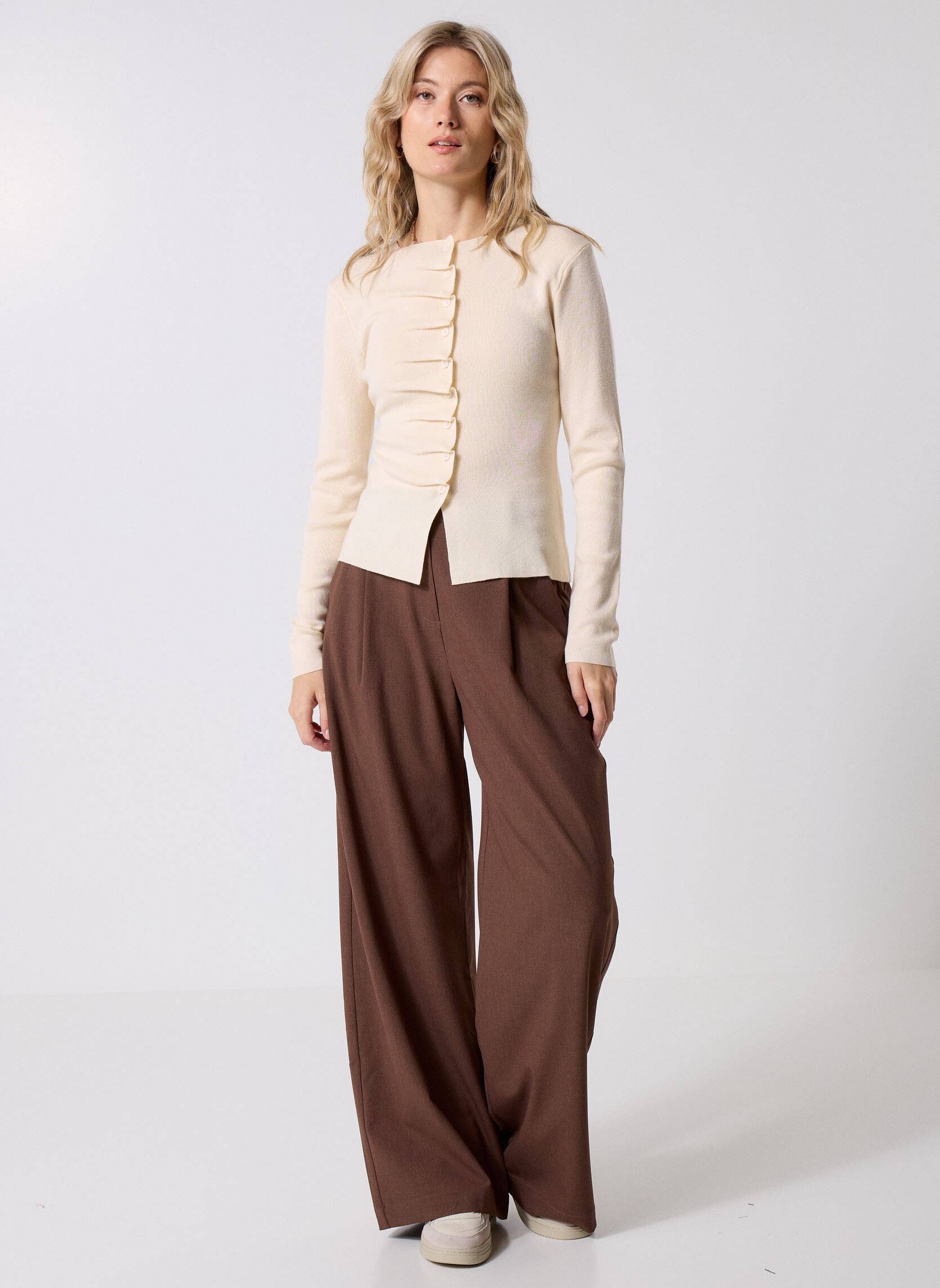 Vesten Gamira dames wit Suncoo Vesten Gamira dames wit BLANC CASSE