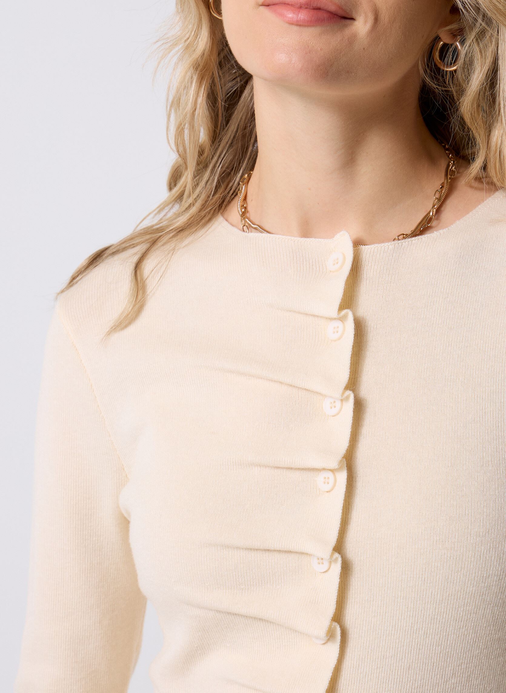 Vesten Gamira dames wit Suncoo Vesten Gamira dames wit BLANC CASSE