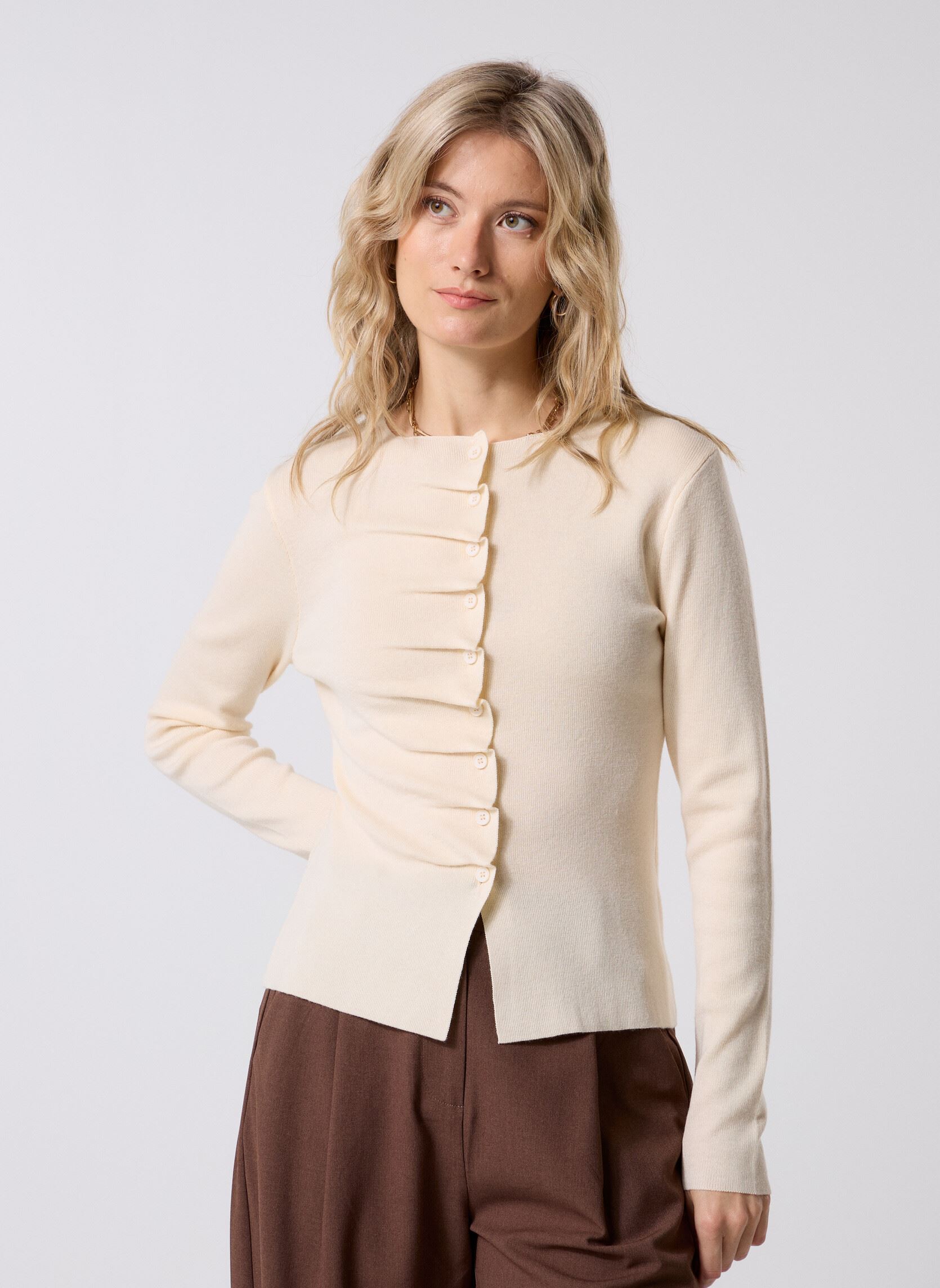 Vesten Gamira dames wit Suncoo Vesten Gamira dames wit BLANC CASSE