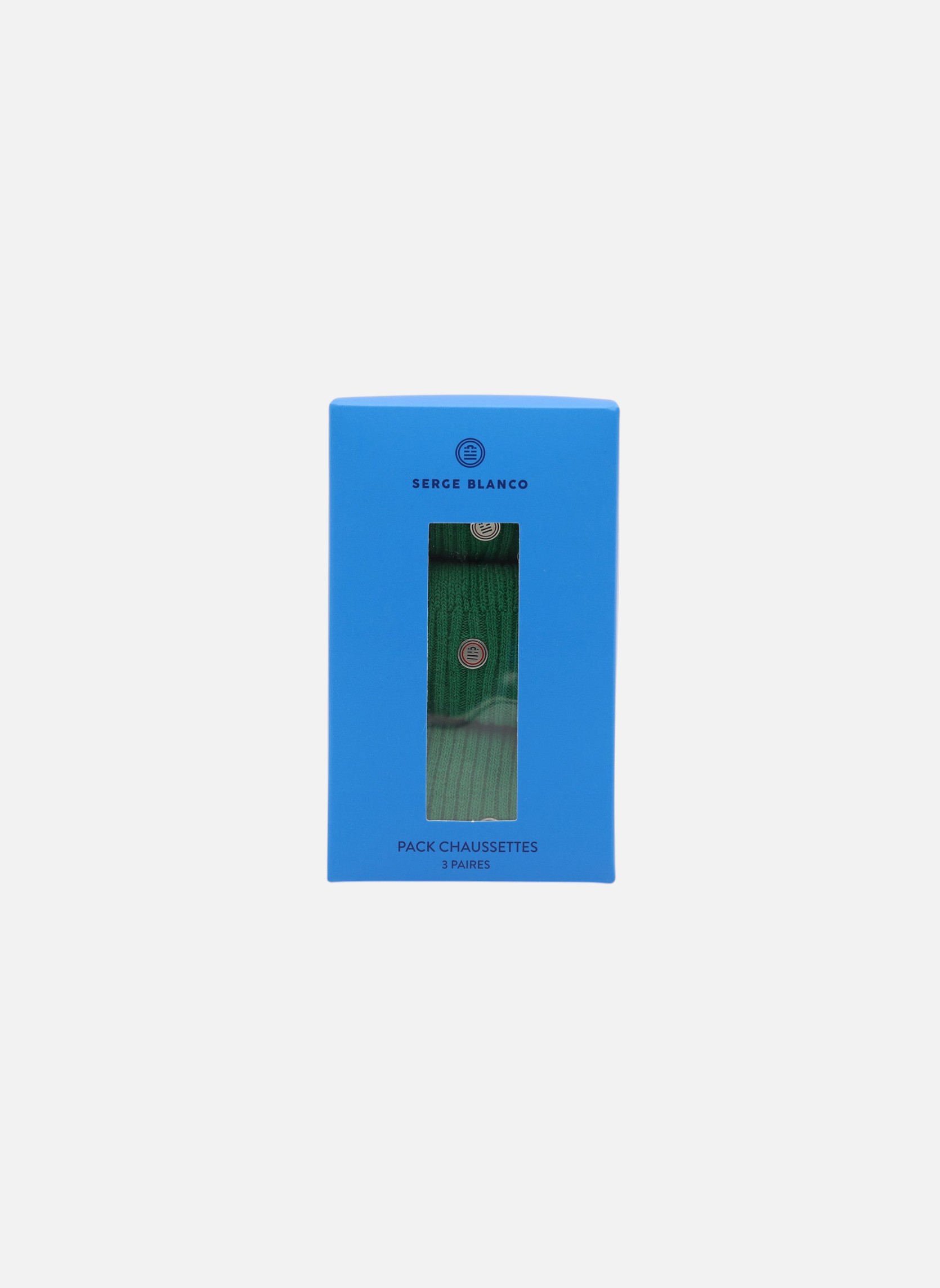 Chaussettes Chaussettes homme vert Serge Blanco Chaussettes Chaussettes homme vert Vert