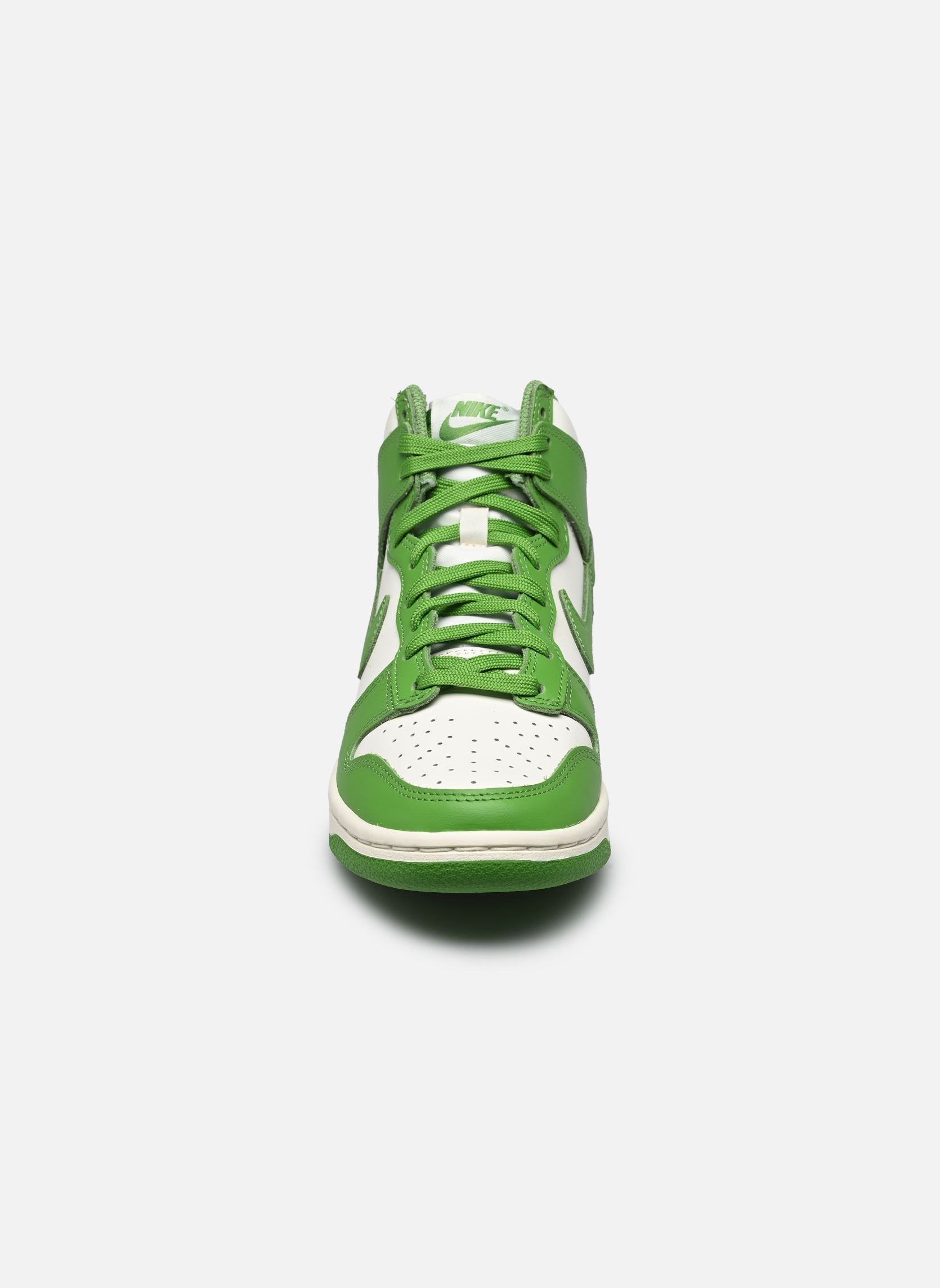 Baskets montantes W NIKE DUNK HIGH femme blanc Nike Baskets montantes W NIKE DUNK HIGH femme blanc WHITE / GREEN