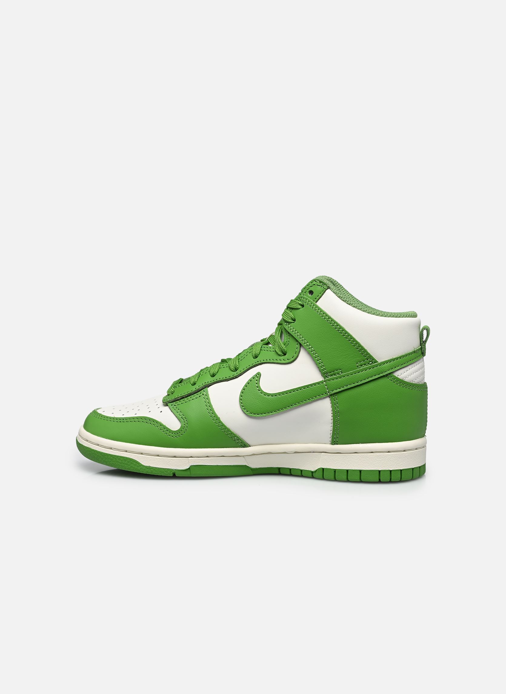 Baskets montantes W NIKE DUNK HIGH femme blanc Nike Baskets montantes W NIKE DUNK HIGH femme blanc WHITE / GREEN