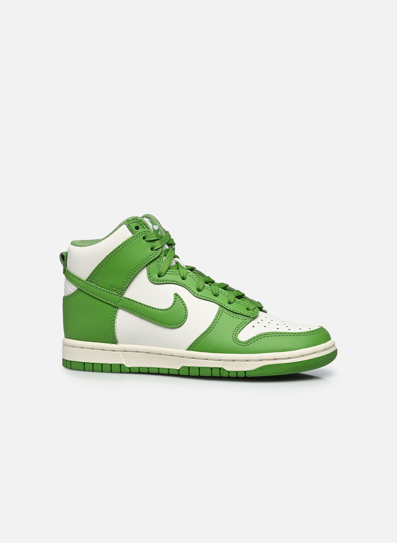 Baskets montantes W NIKE DUNK HIGH femme blanc Nike Baskets montantes W NIKE DUNK HIGH femme blanc WHITE / GREEN