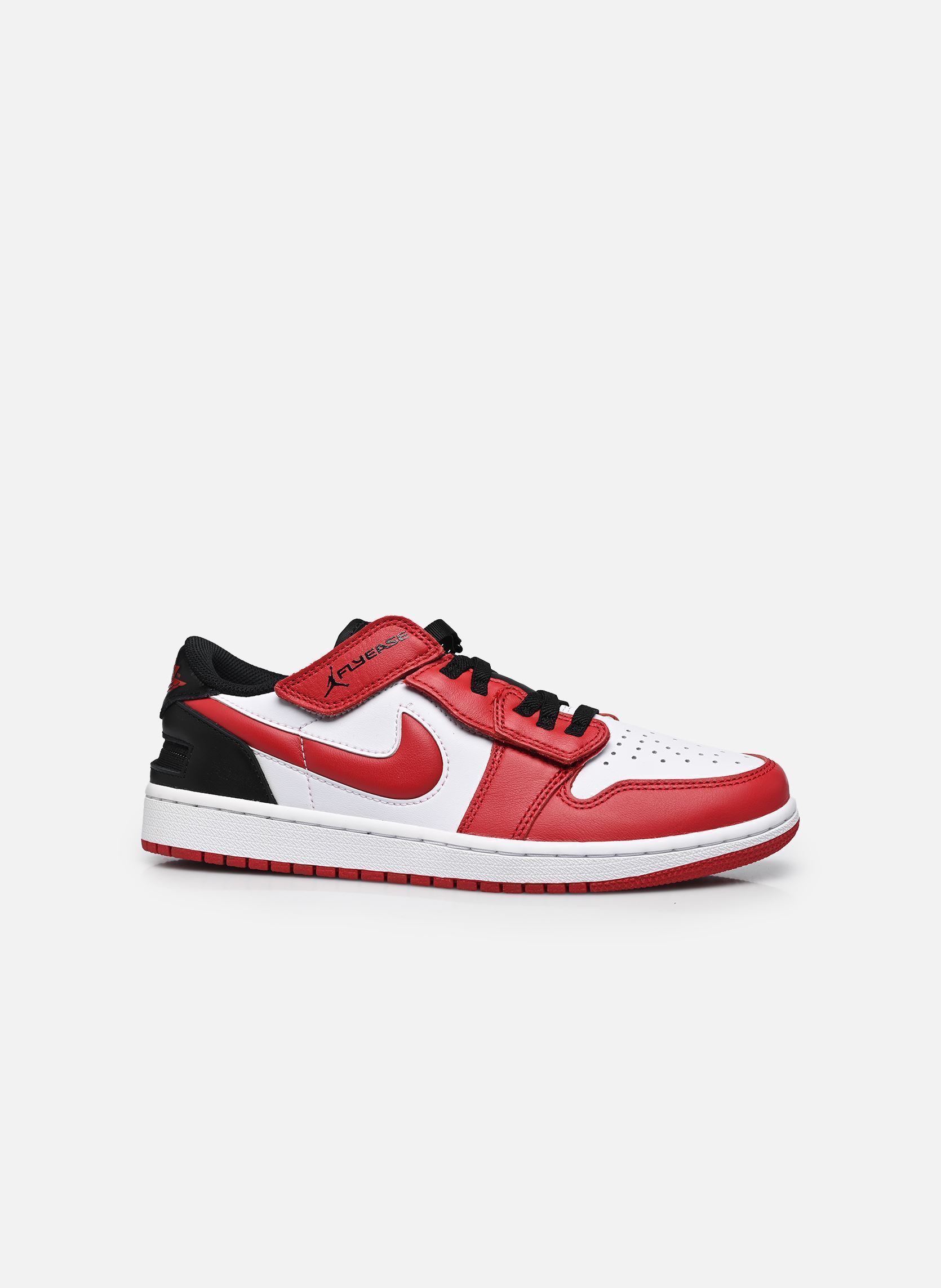 Baskets AIR JORDAN 1 LOW FLYEASE homme multicolore Nike Baskets AIR JORDAN 1 LOW FLYEASE homme multicolore WHITE/BLACK/GYM RED