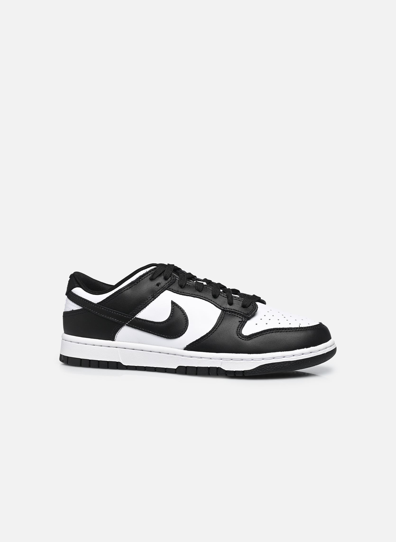 Baskets NIKE DUNK LOW RETRO homme blanc Nike Baskets NIKE DUNK LOW RETRO homme blanc WHITE BLACK