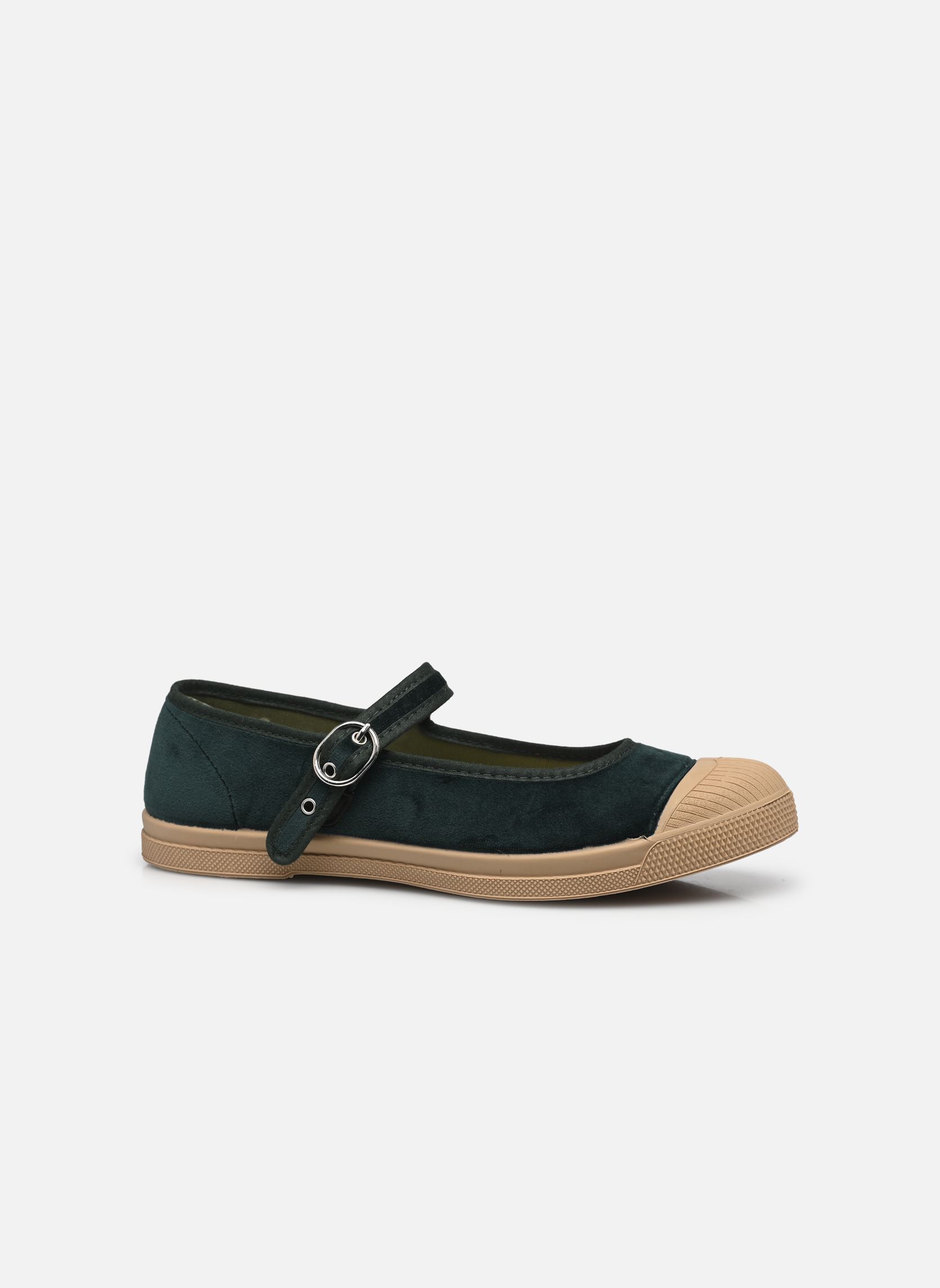Baskets toile Babies Femme Velours femme vert Bensimon Baskets toile Babies Femme Velours femme vert SAPIN