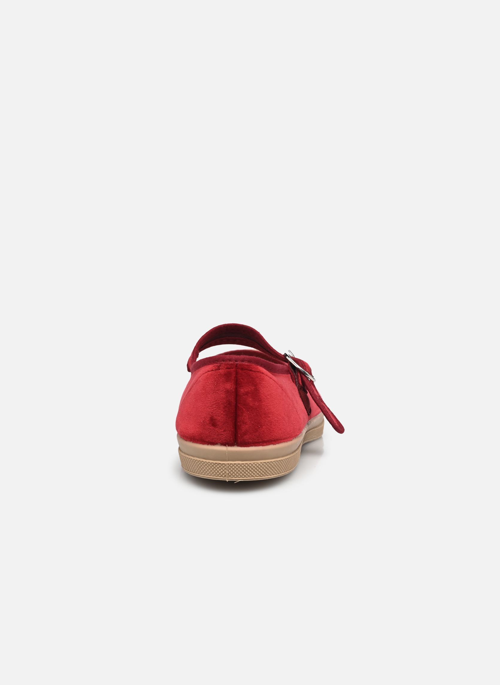 Leinen-Sneaker Babies Femme Velours damen bordeaux Bensimon Leinen-Sneaker Babies Femme Velours damen bordeaux BORDEAUX