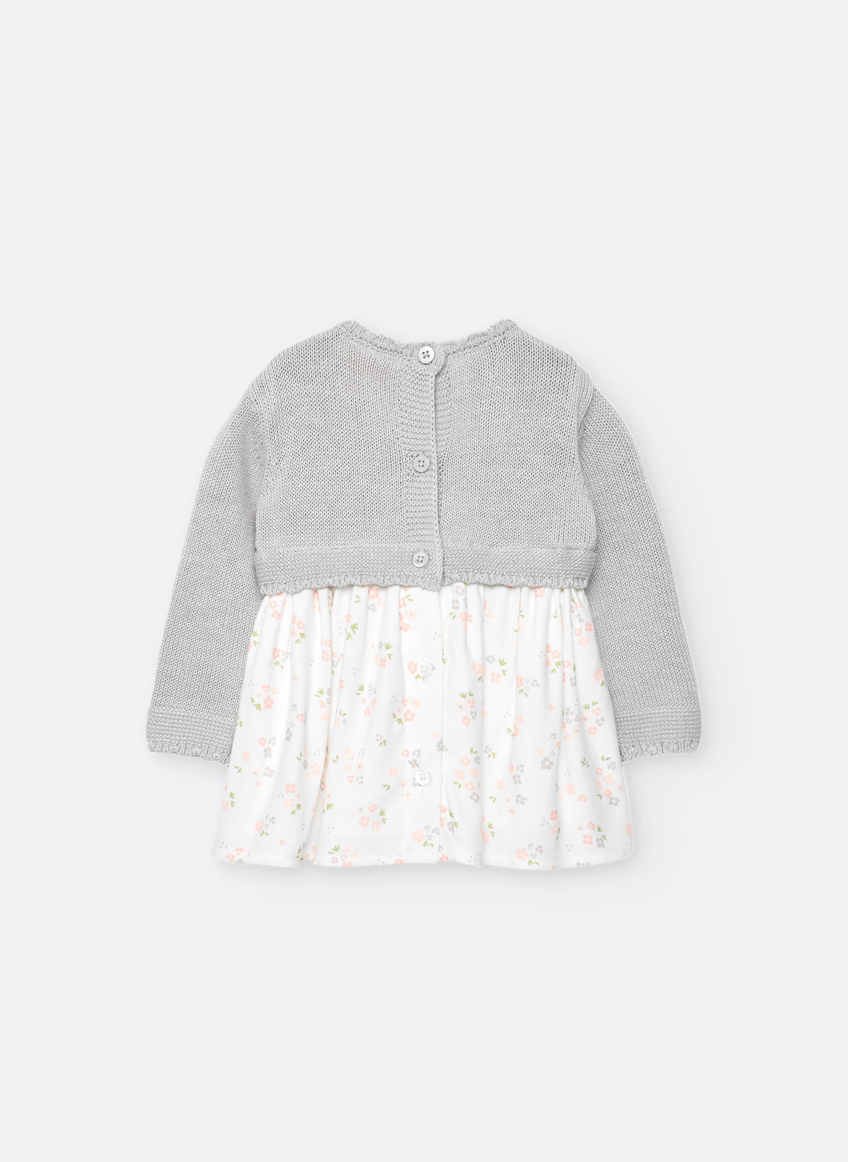 Robe En Jean Avec Veste à Capuche IKKS Boboli - Taille 6 Mois Fille, Occasion Très Bon état