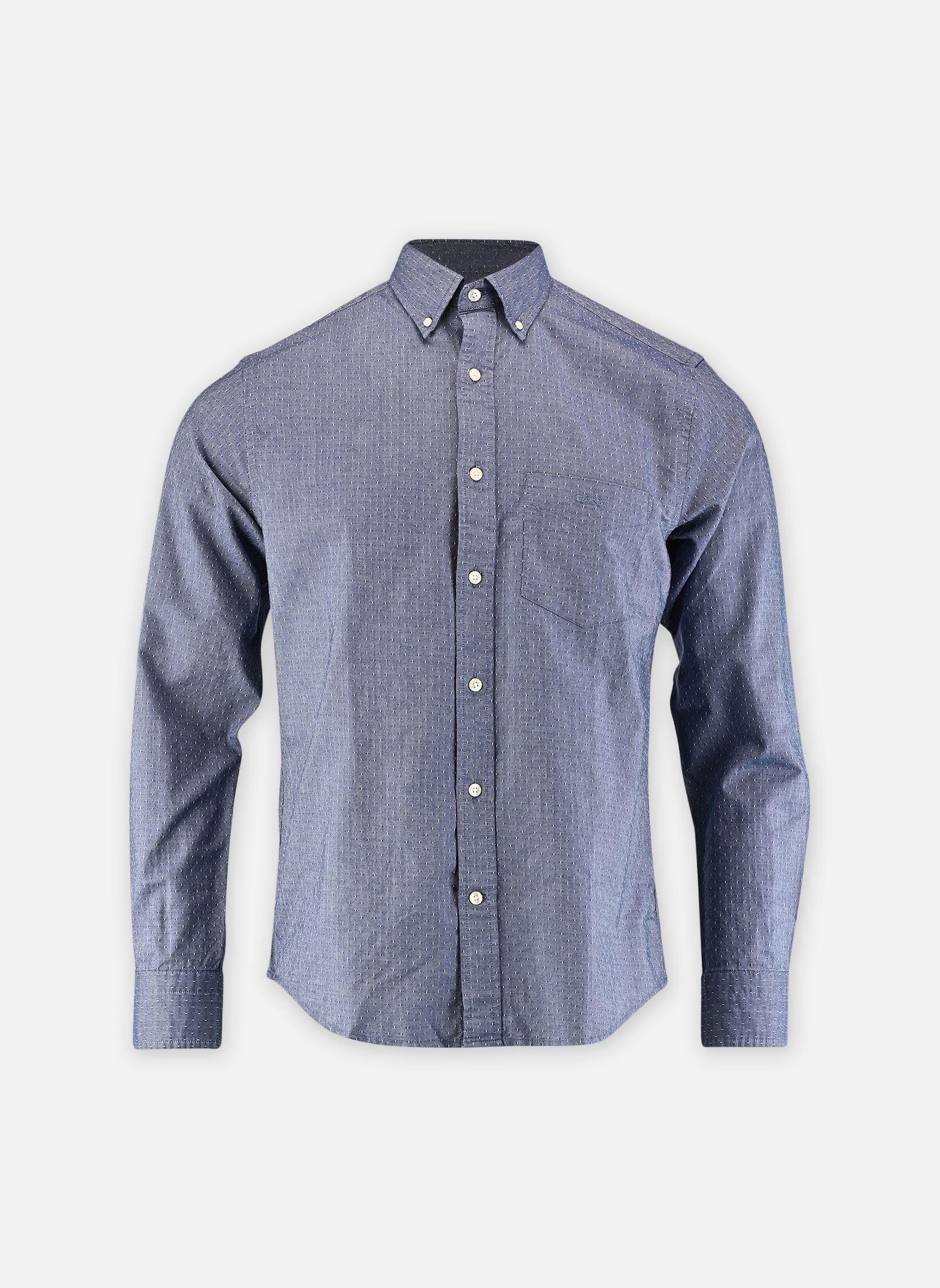 Vêtements GANT Reg Oxford Dobby Dot Shirt pour Accessoires