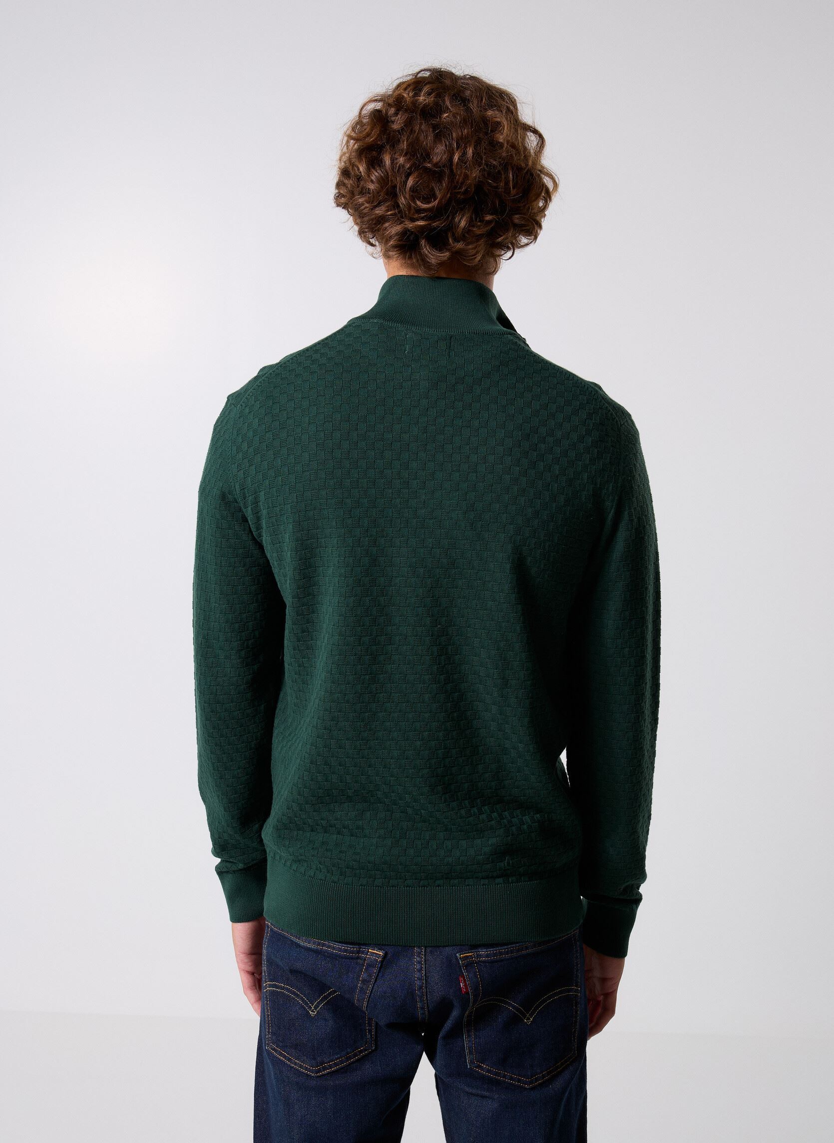 Pulls Micro Texture Hz homme vert GANT Pulls Micro Texture Hz homme vert TARTAN GREEN