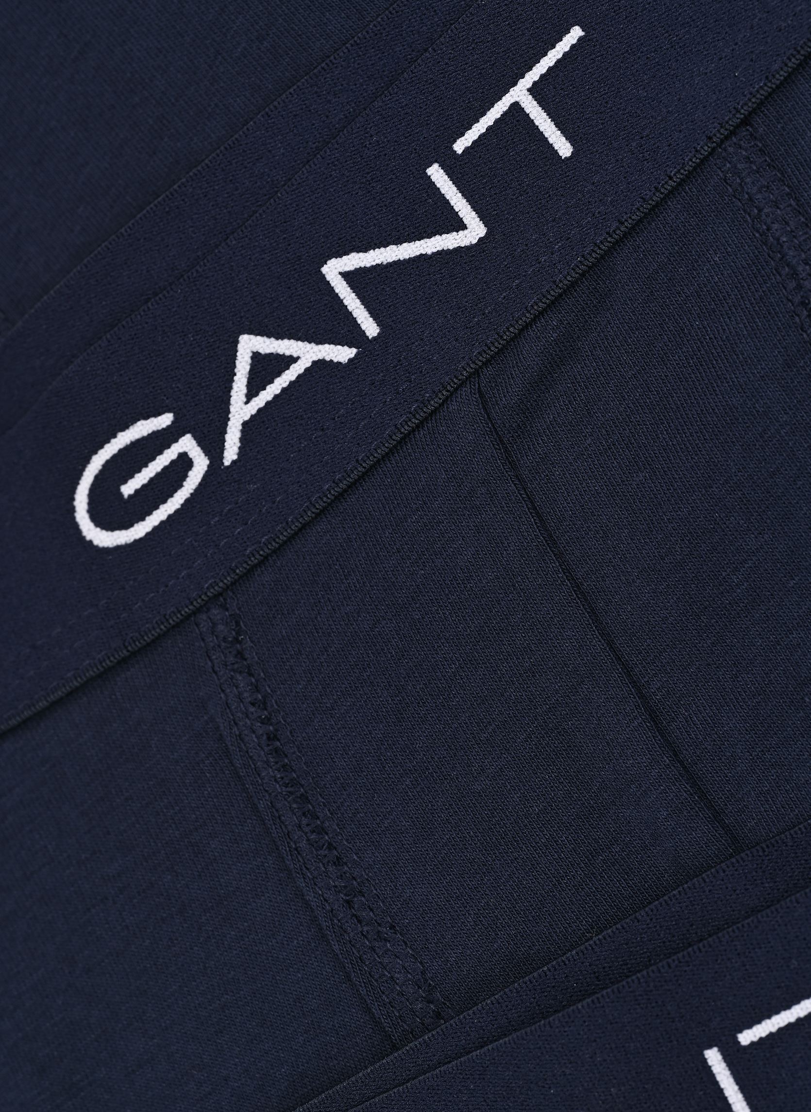 Sportondergoed Trunk 3-Pack heren blauw GANT Sportondergoed Trunk 3-Pack heren blauw Marine