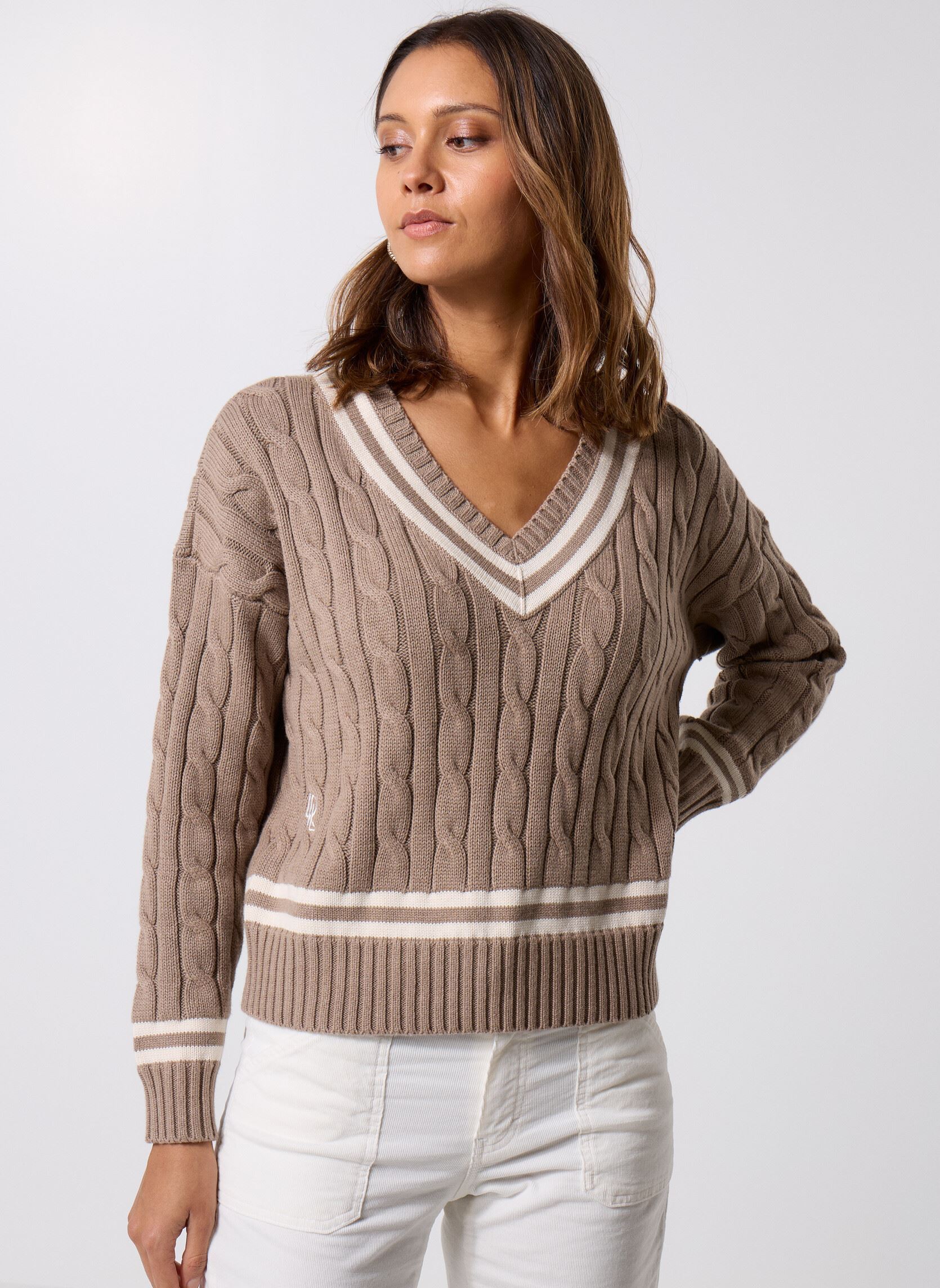 Vêtements Lauren Ralph Lauren Tedurph Long Sleeve Pullover pour Femme