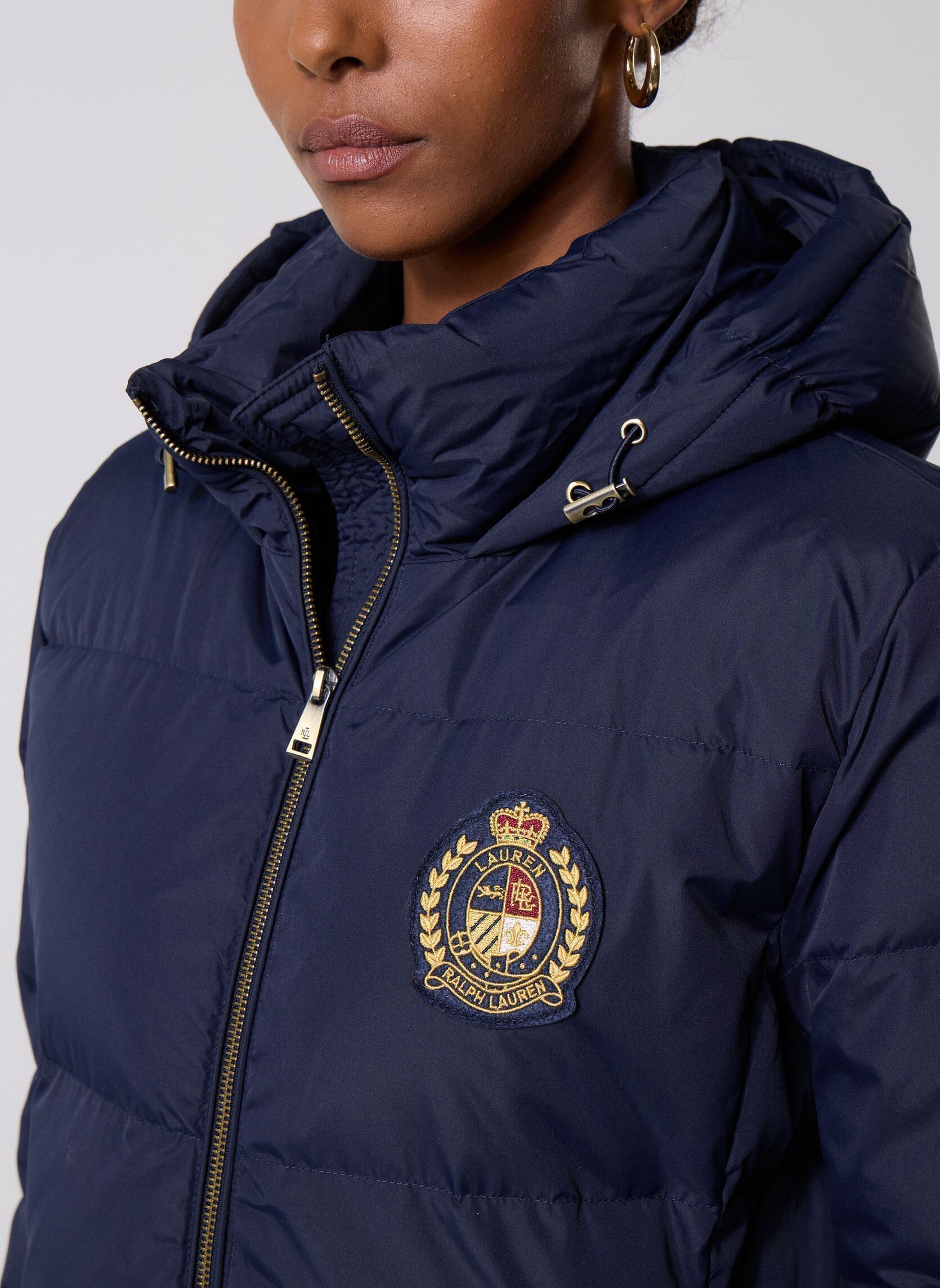 Doudounes Pf W Ch N Cr-Insulated-Coat femme bleu Lauren Ralph Lauren Doudounes Pf W Ch N Cr-Insulated-Coat femme bleu DK NAVY