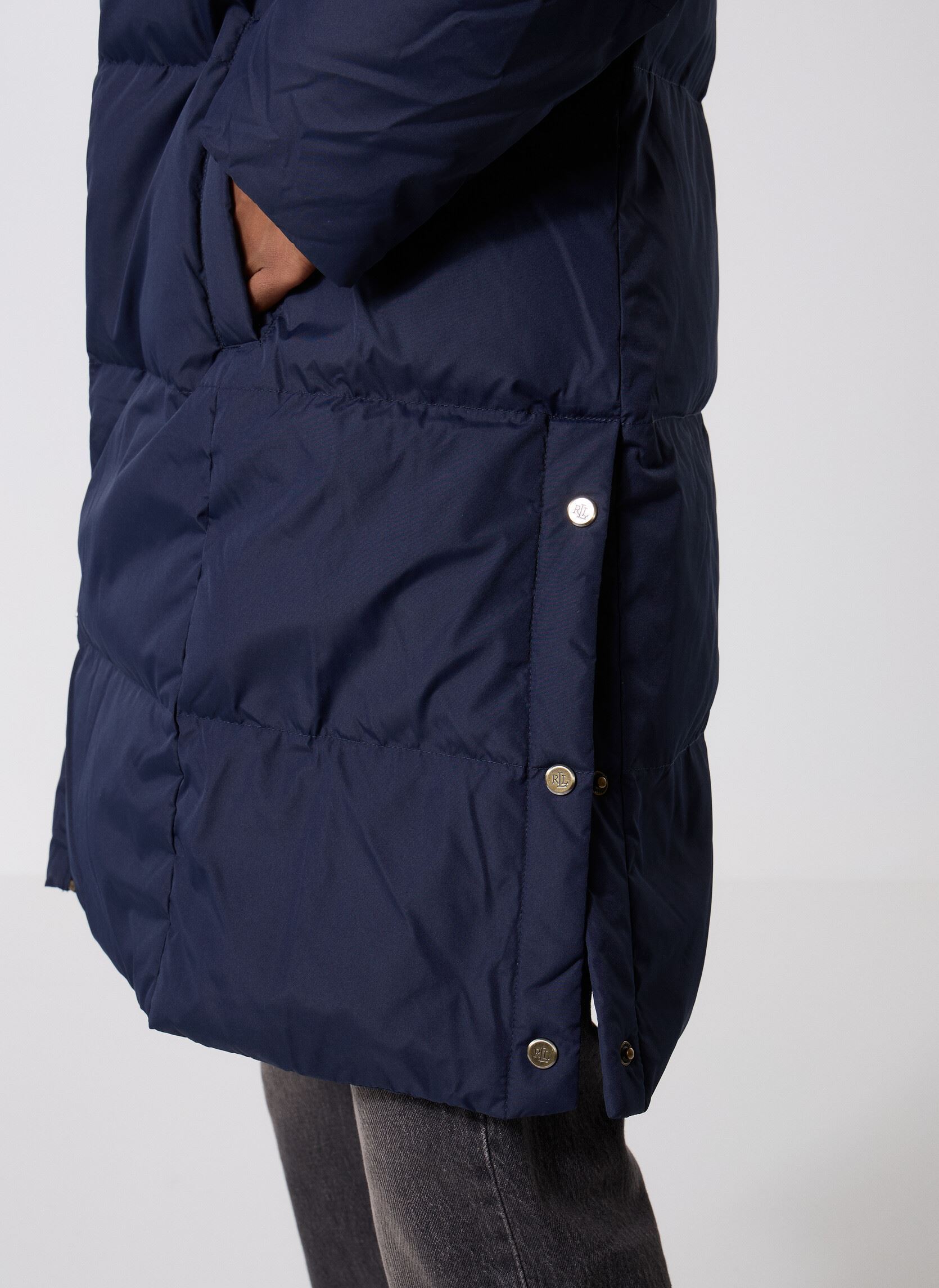Doudounes Pf W Ch N Cr-Insulated-Coat femme bleu Lauren Ralph Lauren Doudounes Pf W Ch N Cr-Insulated-Coat femme bleu DK NAVY