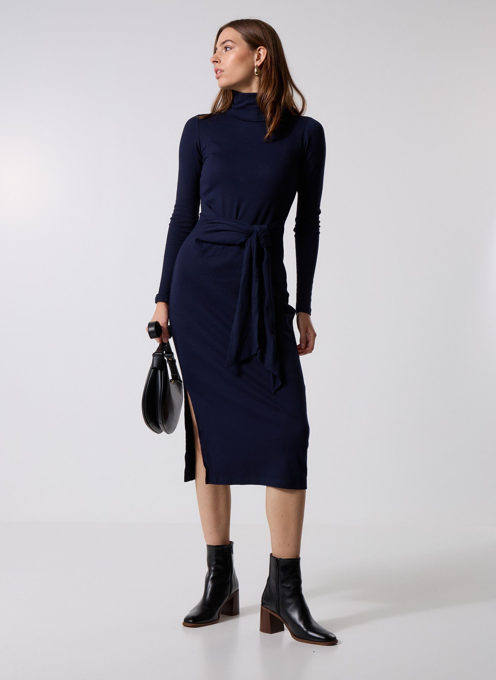 Vestiti lunghi Vaureen-Long Sleeve-Day Dress donna blu Lauren Ralph Lauren Vestiti lunghi Vaureen-Long Sleeve-Day Dress donna blu LIGHTHOUSE NAVY