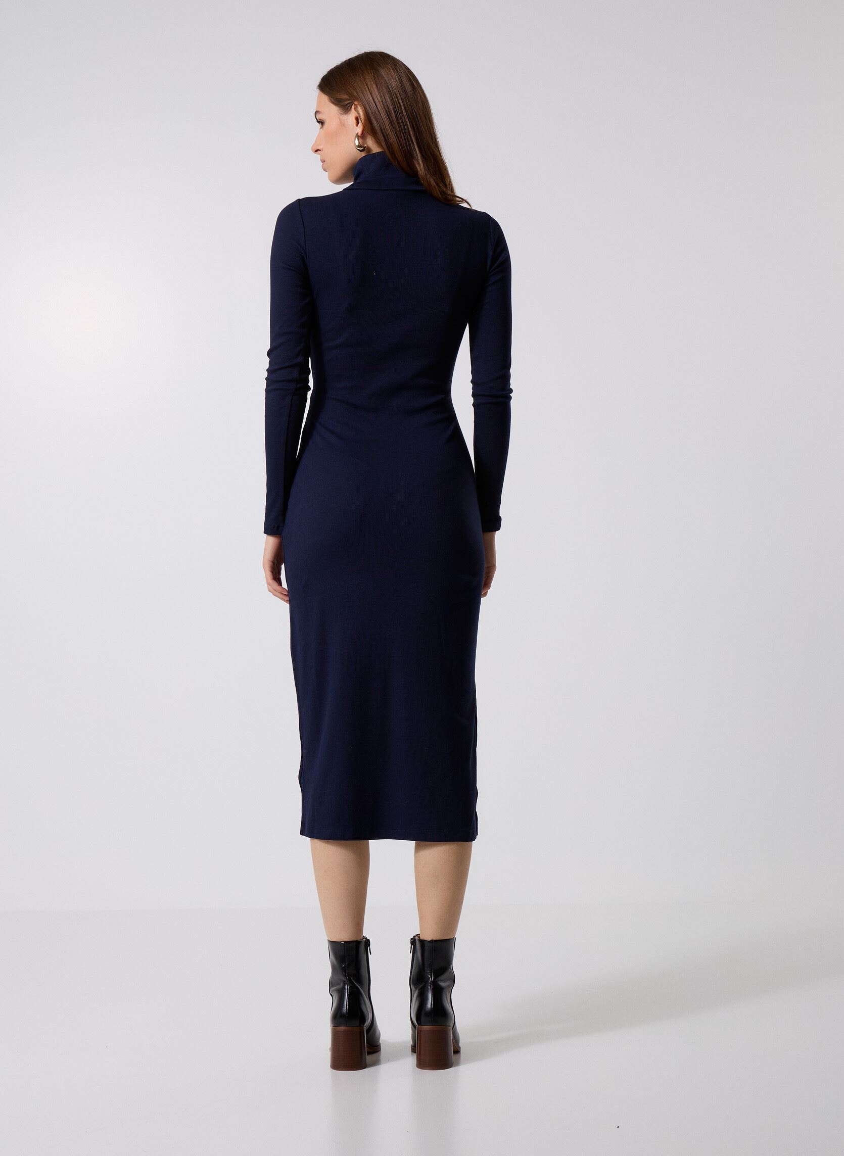 Vestiti lunghi Vaureen-Long Sleeve-Day Dress donna blu Lauren Ralph Lauren Vestiti lunghi Vaureen-Long Sleeve-Day Dress donna blu LIGHTHOUSE NAVY