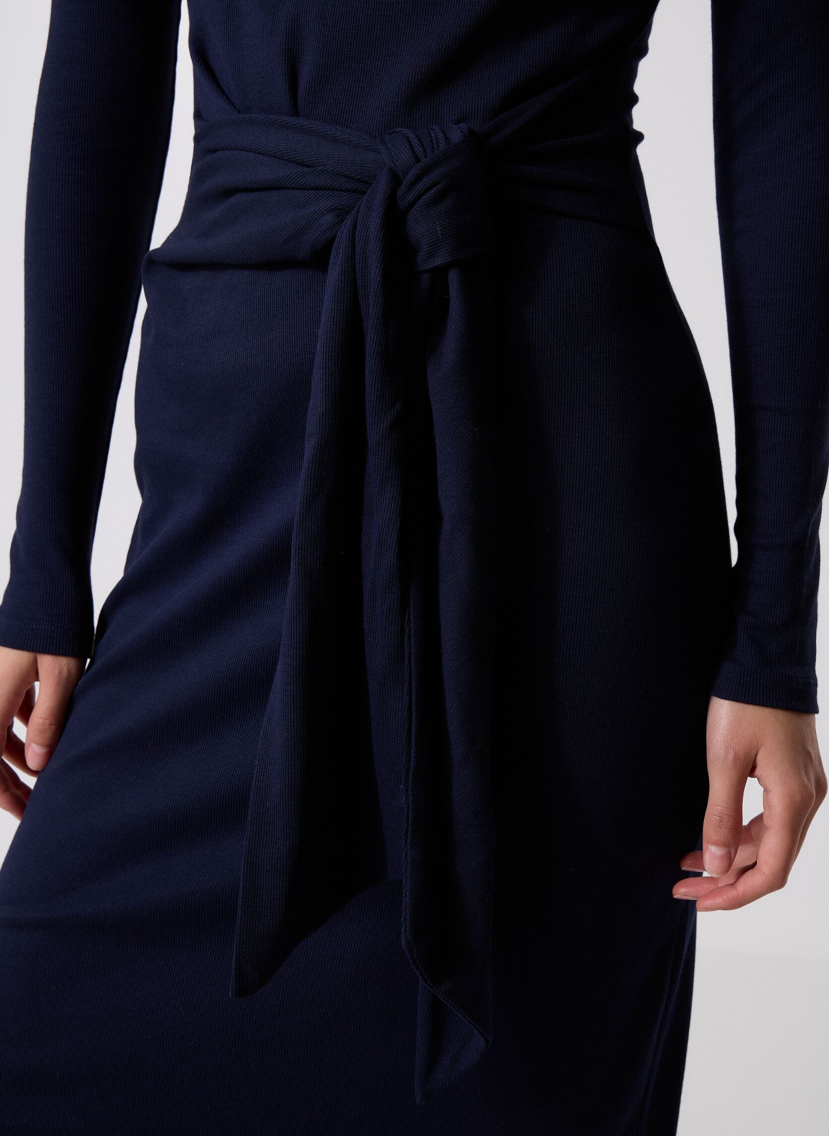 Vestiti lunghi Vaureen-Long Sleeve-Day Dress donna blu Lauren Ralph Lauren Vestiti lunghi Vaureen-Long Sleeve-Day Dress donna blu LIGHTHOUSE NAVY