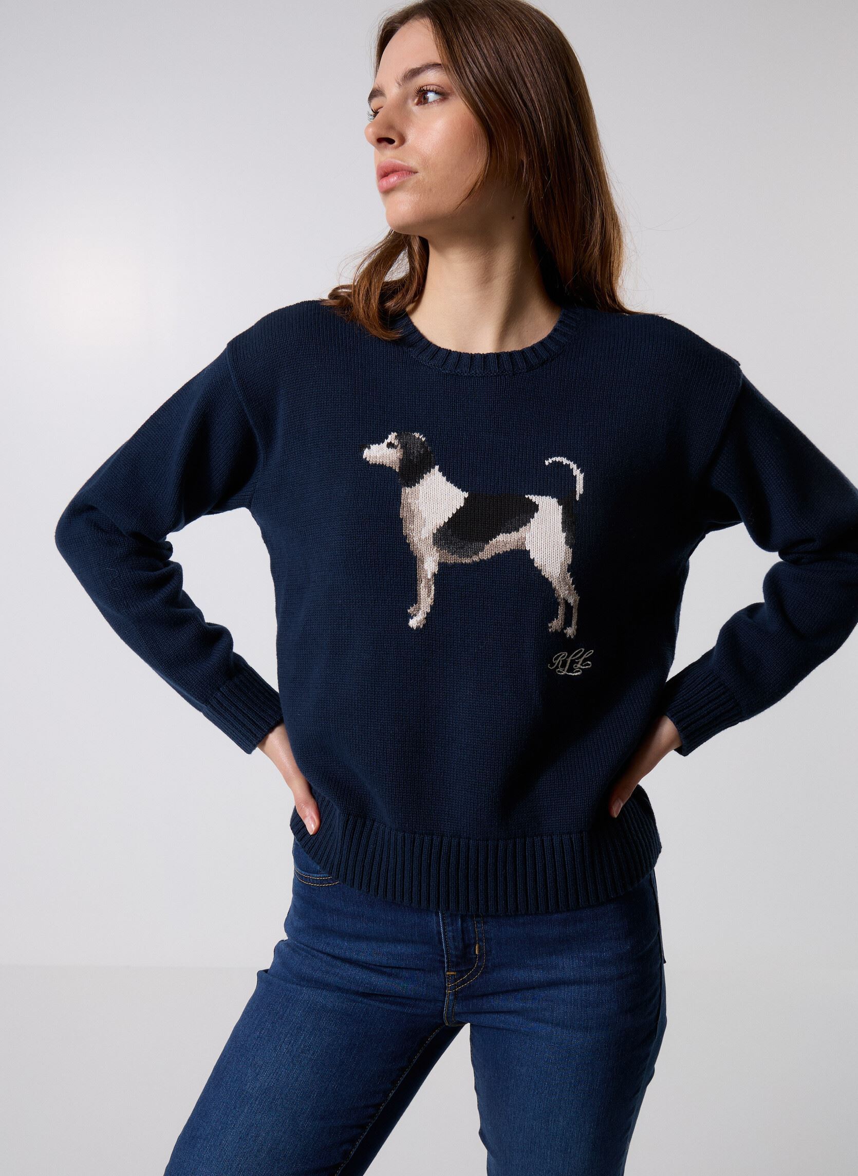 Vêtements Lauren Ralph Lauren Riednee Long Sleeve Pullover New pour Accessoires