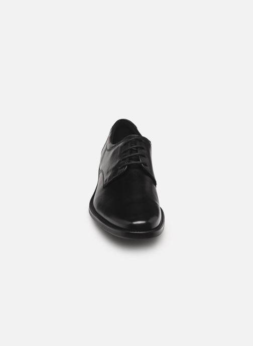 LLOYD Scarpe Derby Uomo CORE 110 - Pelle Liscia Nera, Eleganti E Stringate