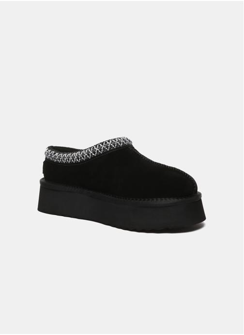 EverAu Australia Chaussons Chaussons femme en cuir - Wigeon femme noir
