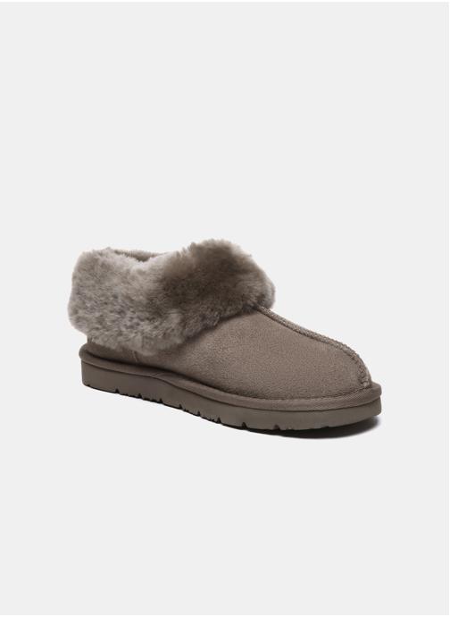 EverAu Australia Chaussons Chaussons femme en peau de mouton - Ibis femme marron